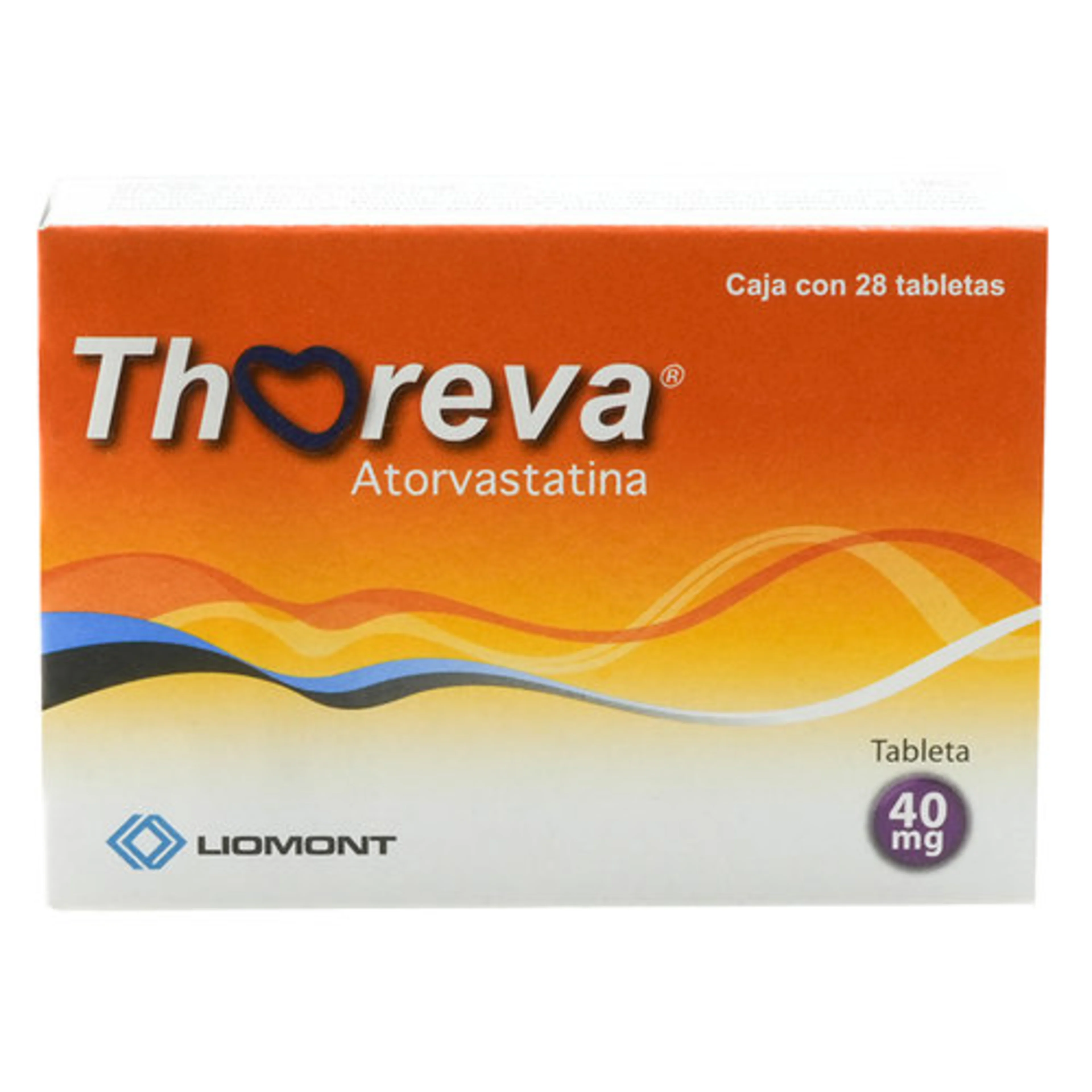 Thoreva 40 Mg Con 28 Tabletas