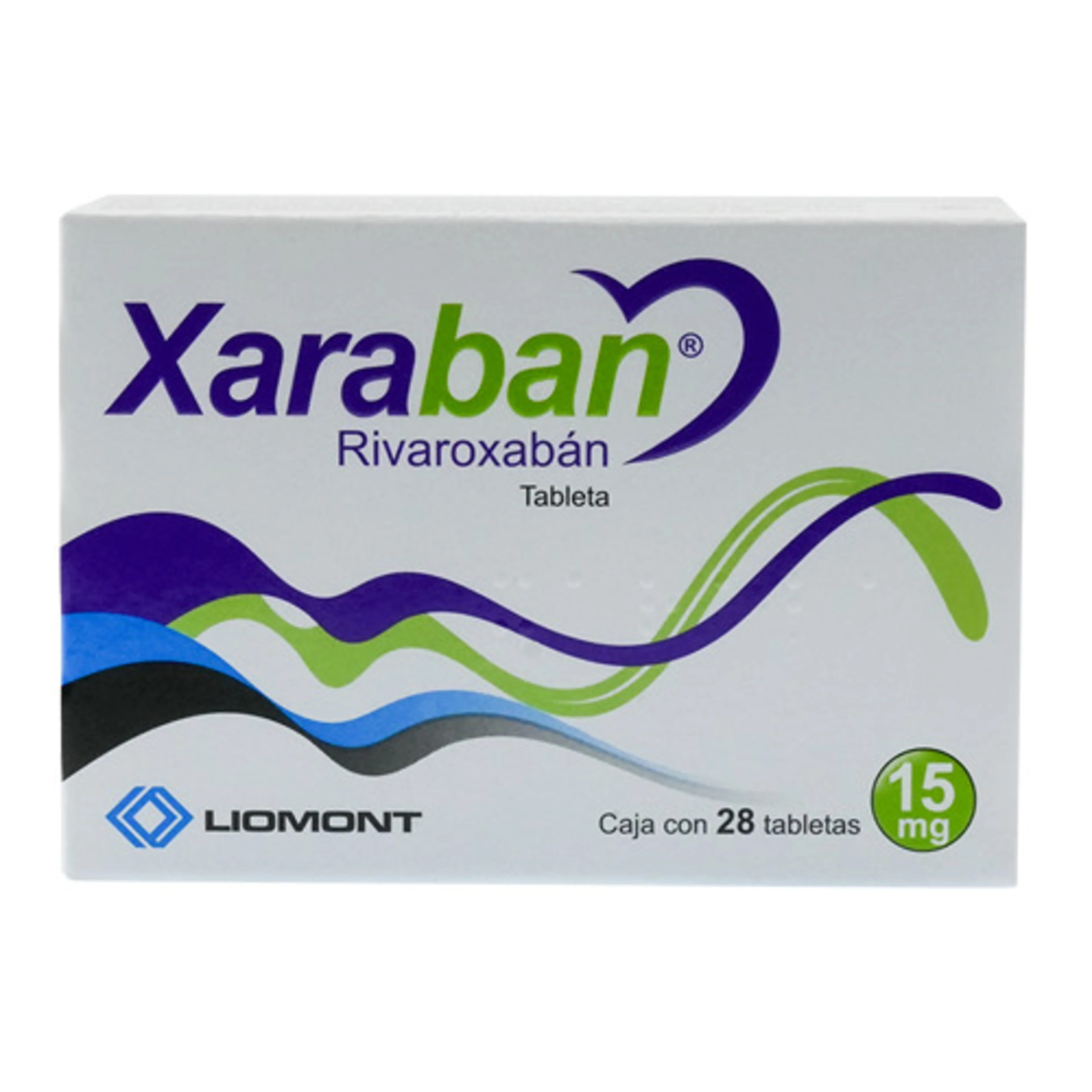 Xaraban 15 Mg Con 28 Tabletas