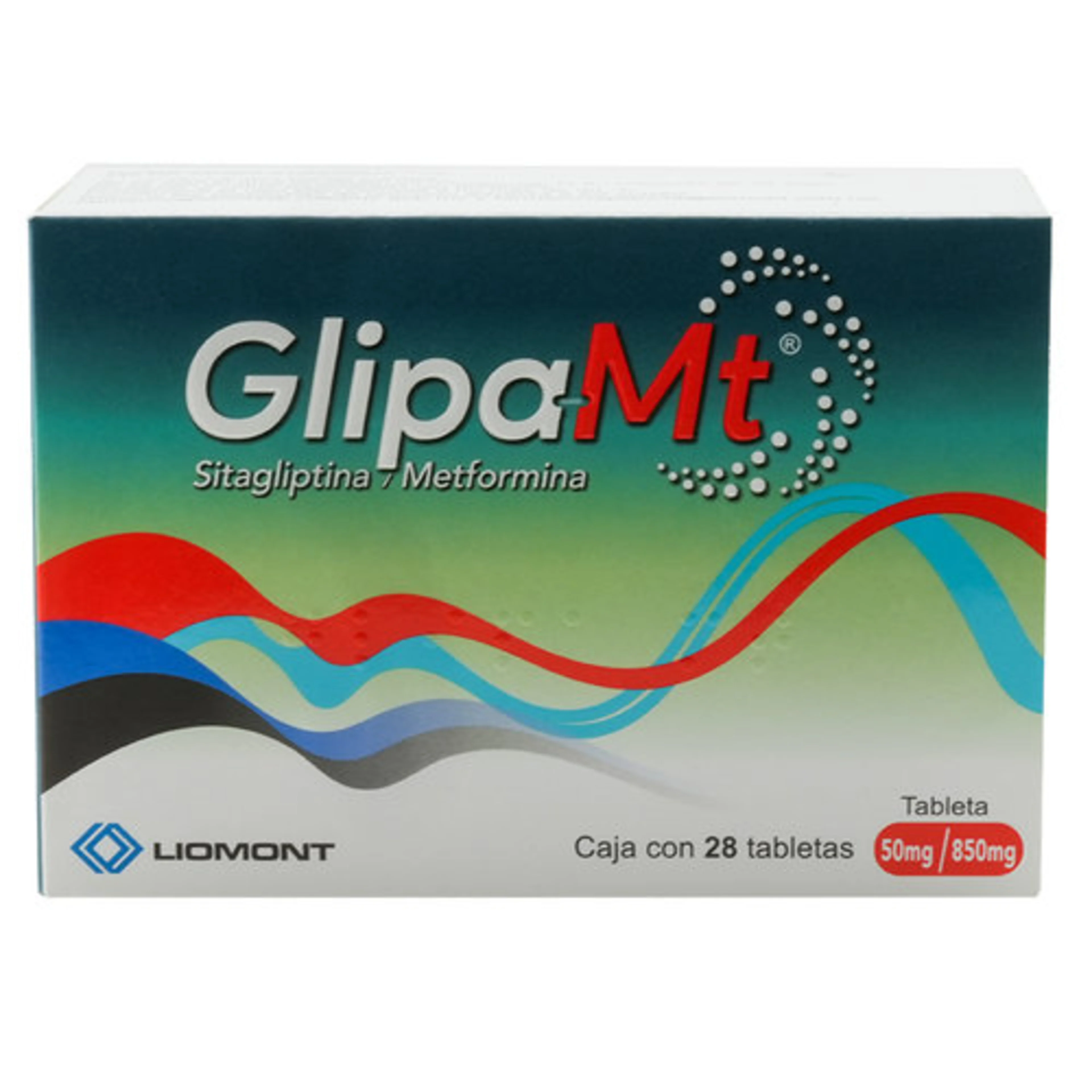 Glipa-Mt 50 / 850 Mg Con 28 Tabletas