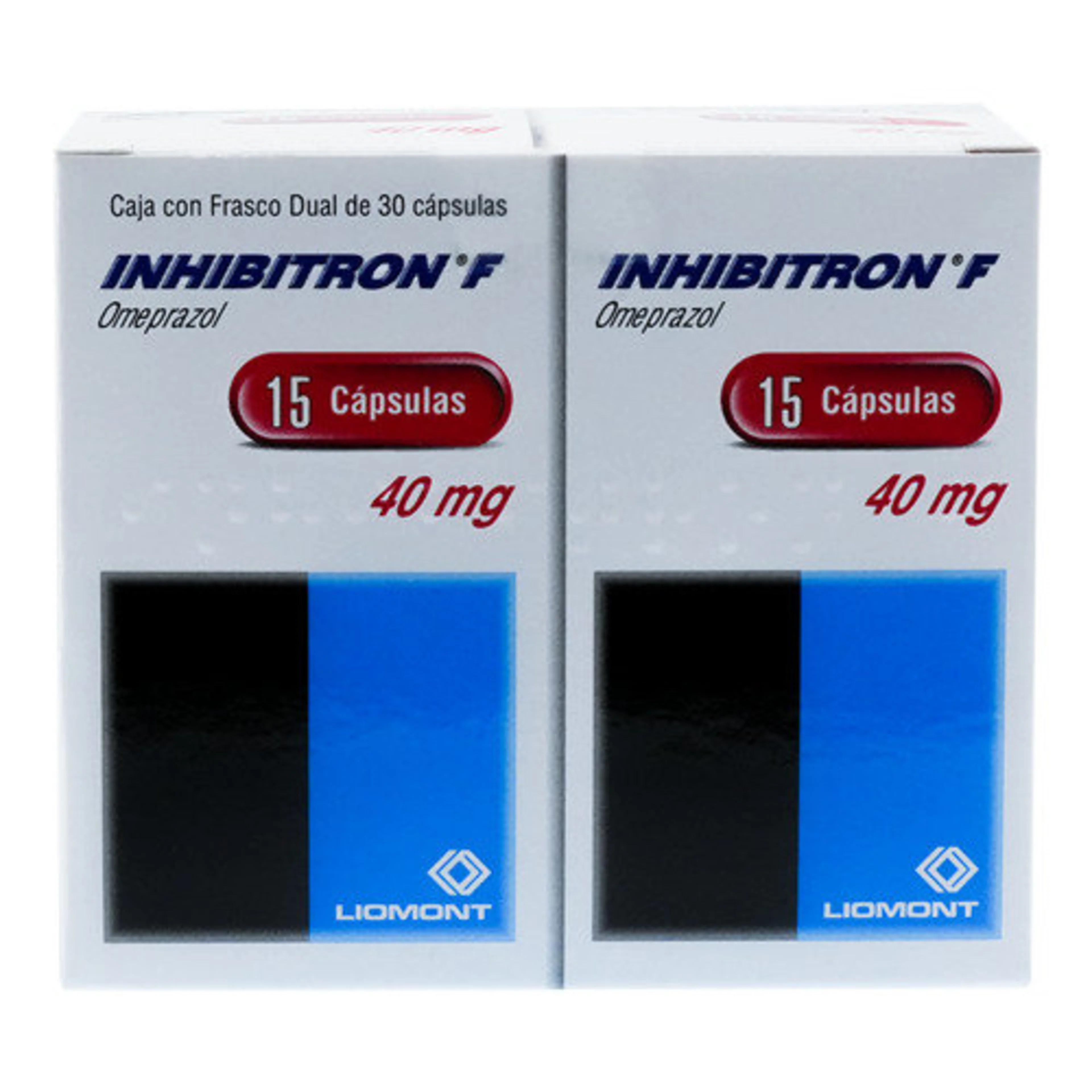 Inhibitron F 40 Mg Con 15 Cápsulas Duopack