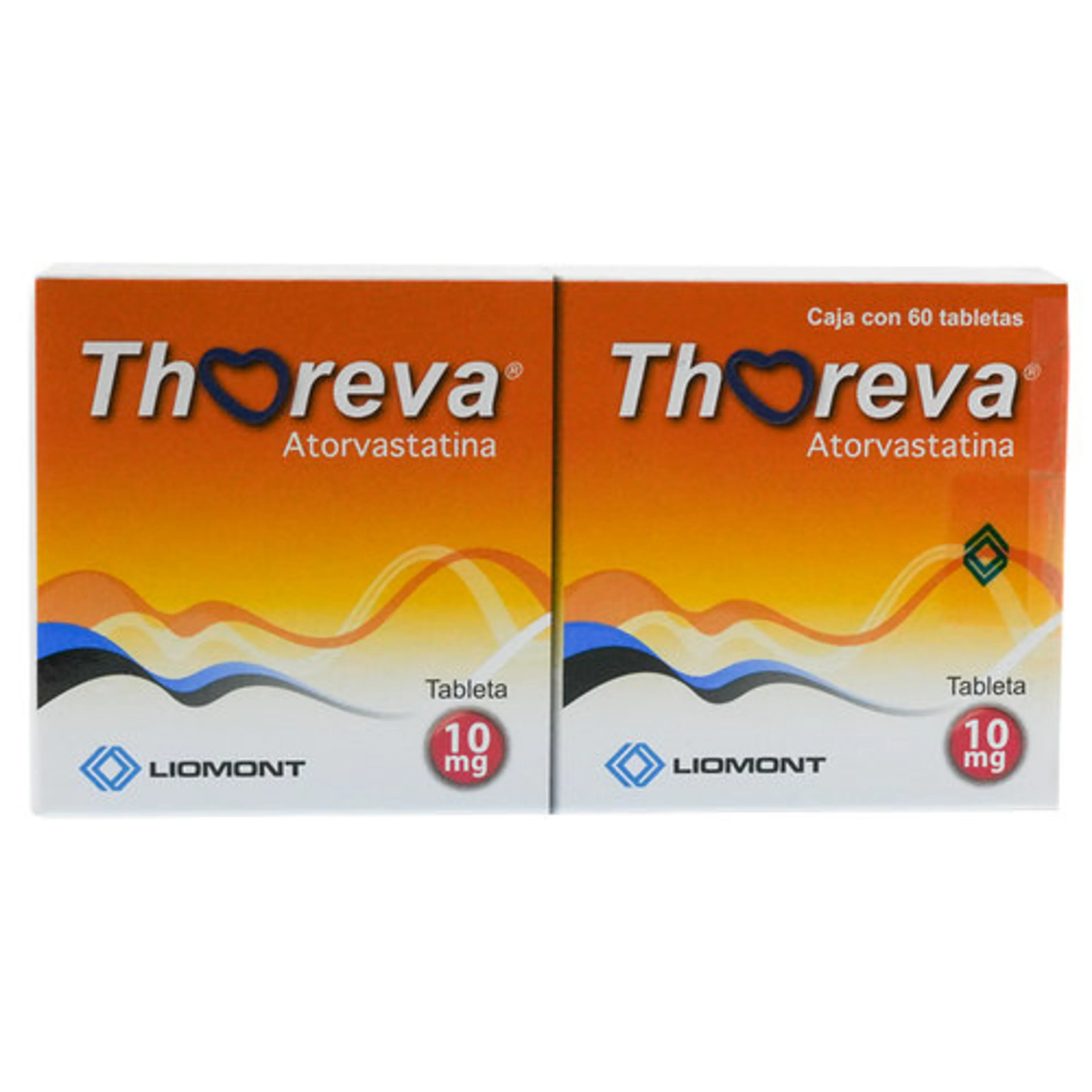 Thoreva 10 Mg Con 30 Tabletas Pack 2