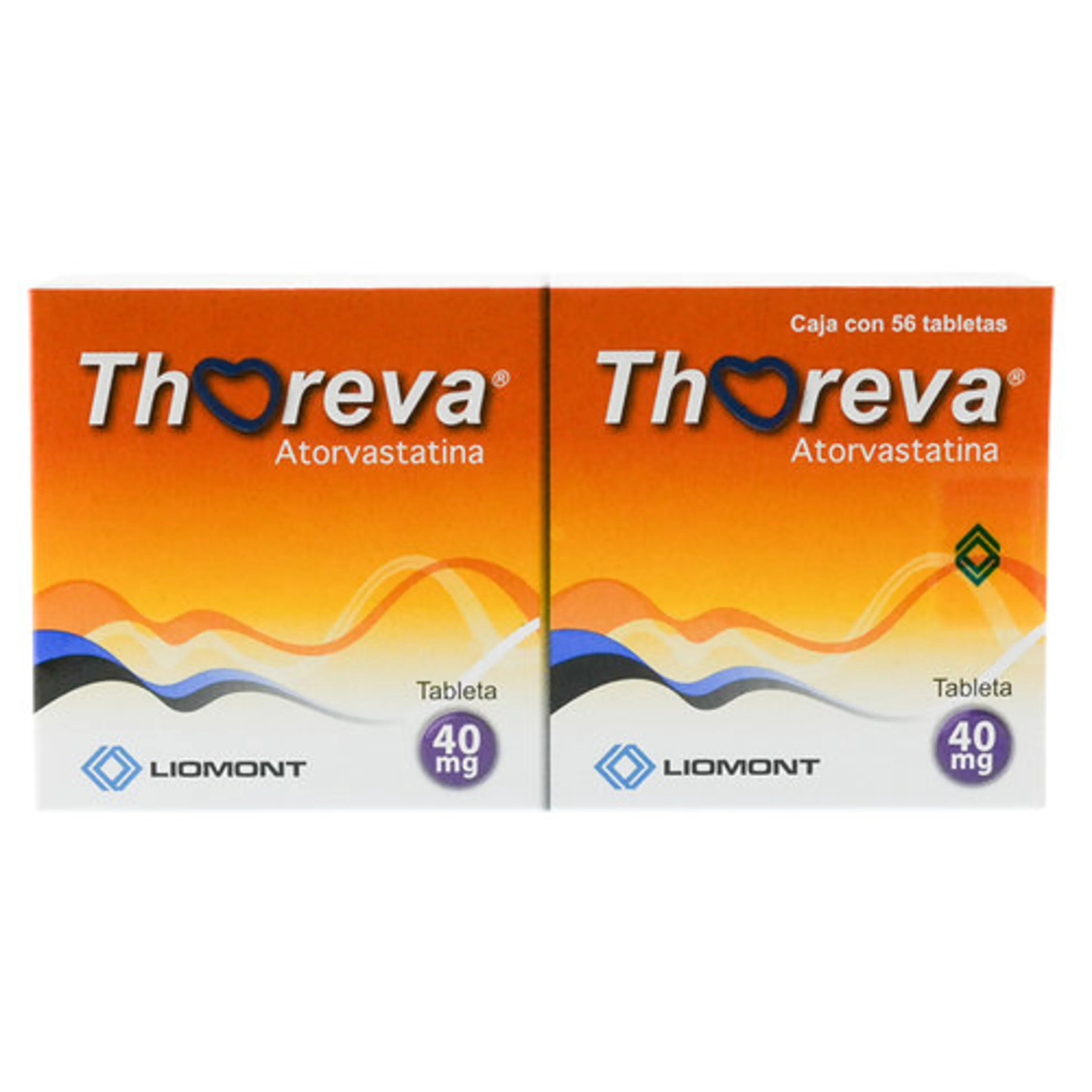 Thoreva 40 Mg Con 28 Tabletas Duopack