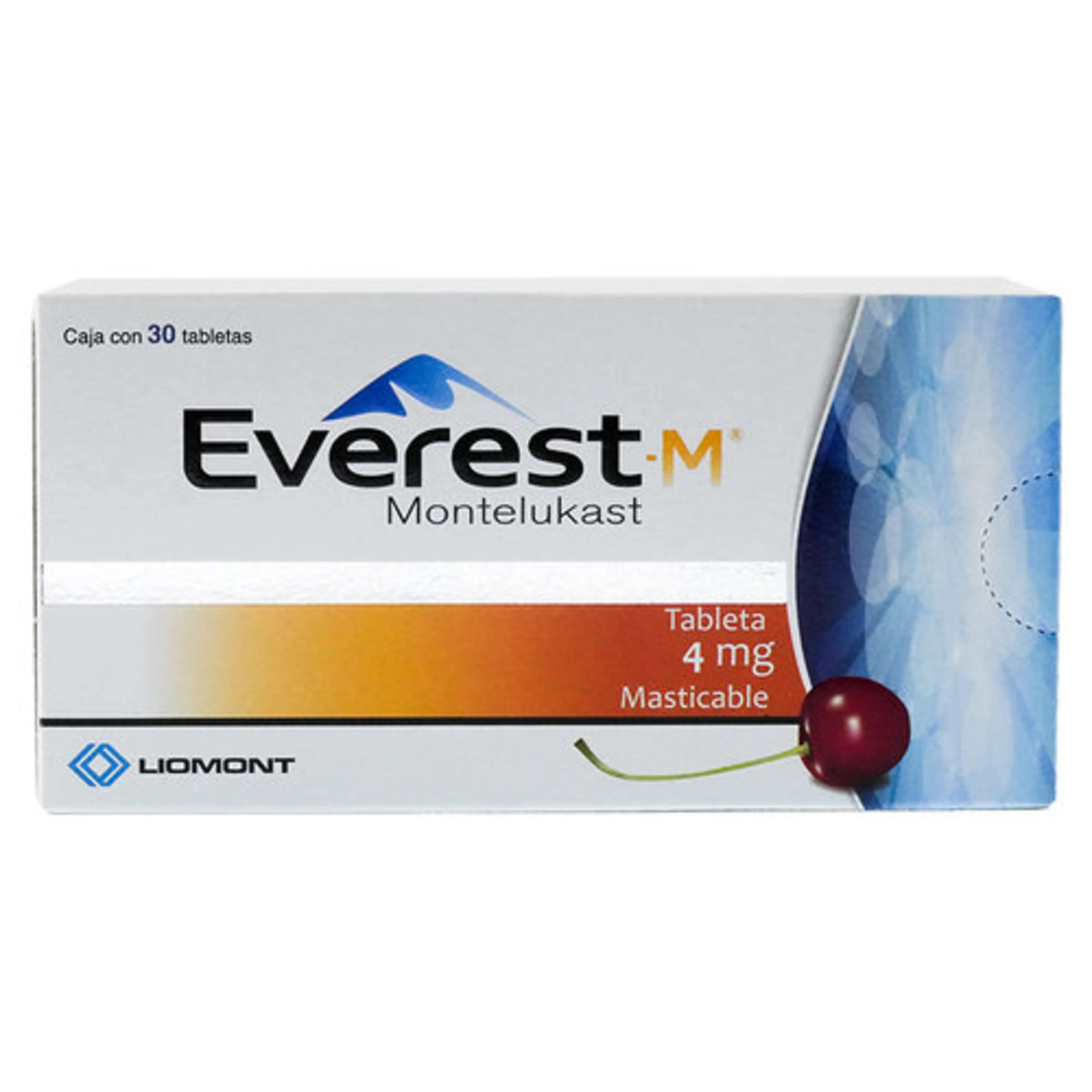 Everest 4 Mg Con 30 Tabletas