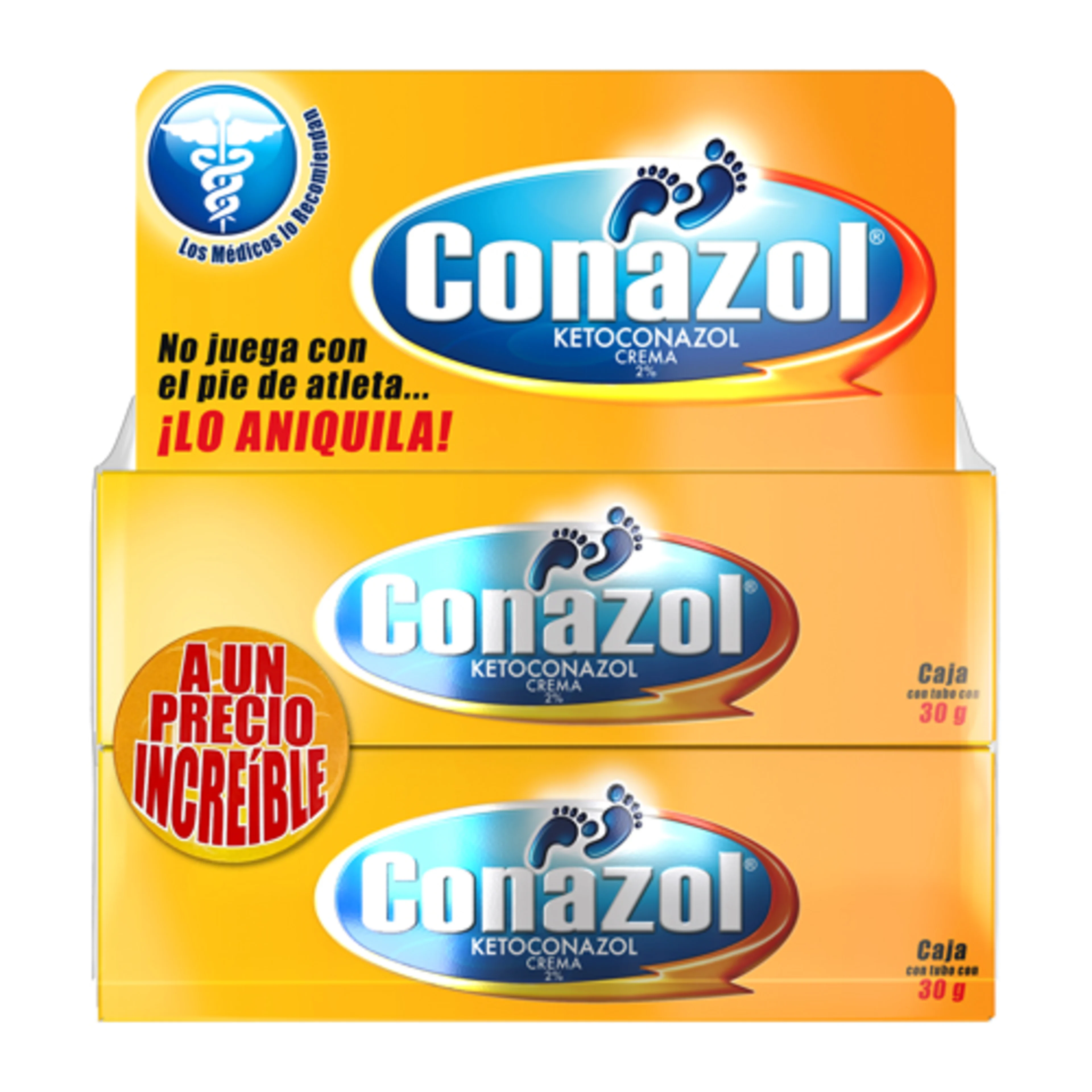 Conazol 2% Crema Con 30 Gr Duopack