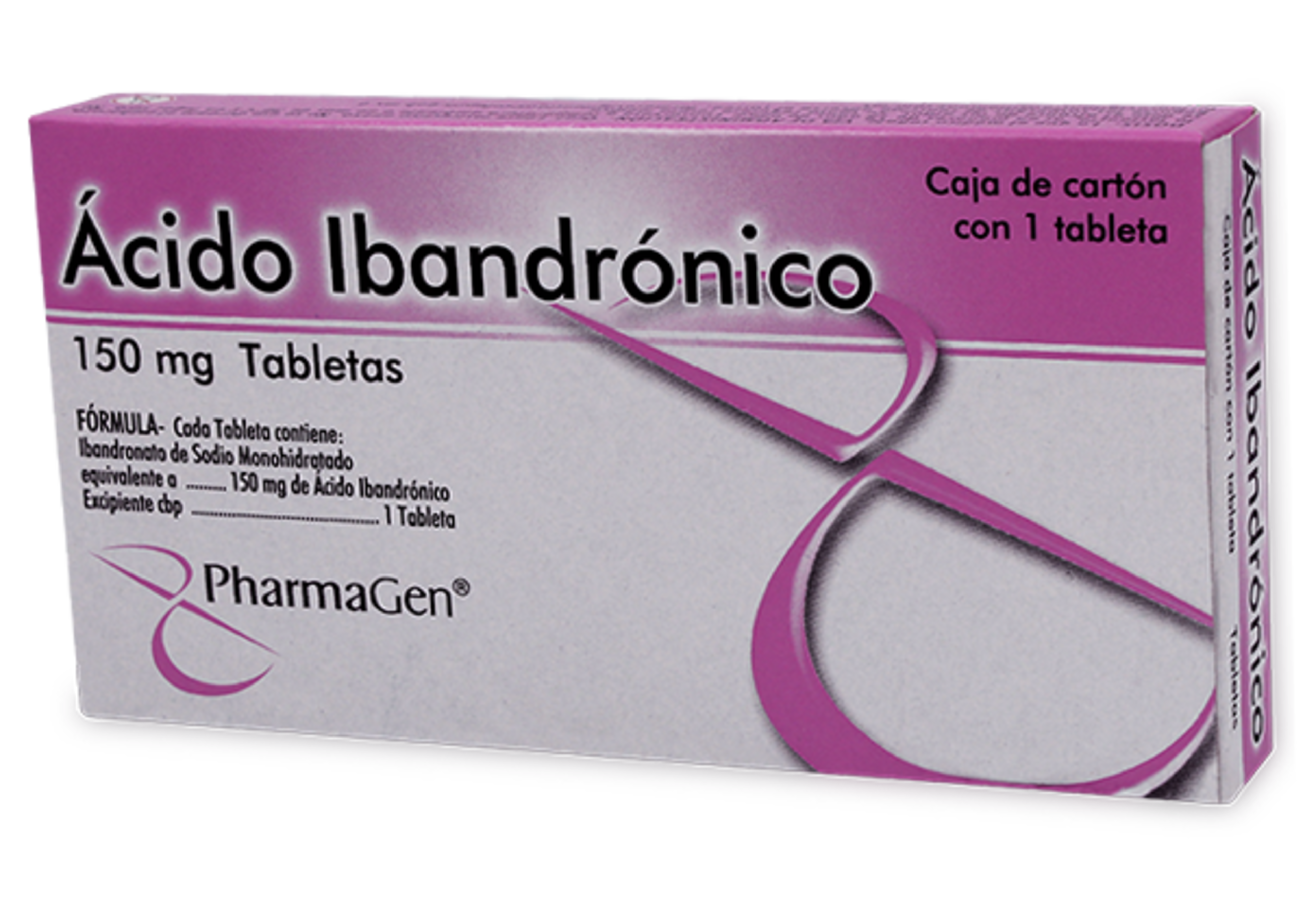 Ácido Ibandrónico 150 Mg Con 1 Tabletas