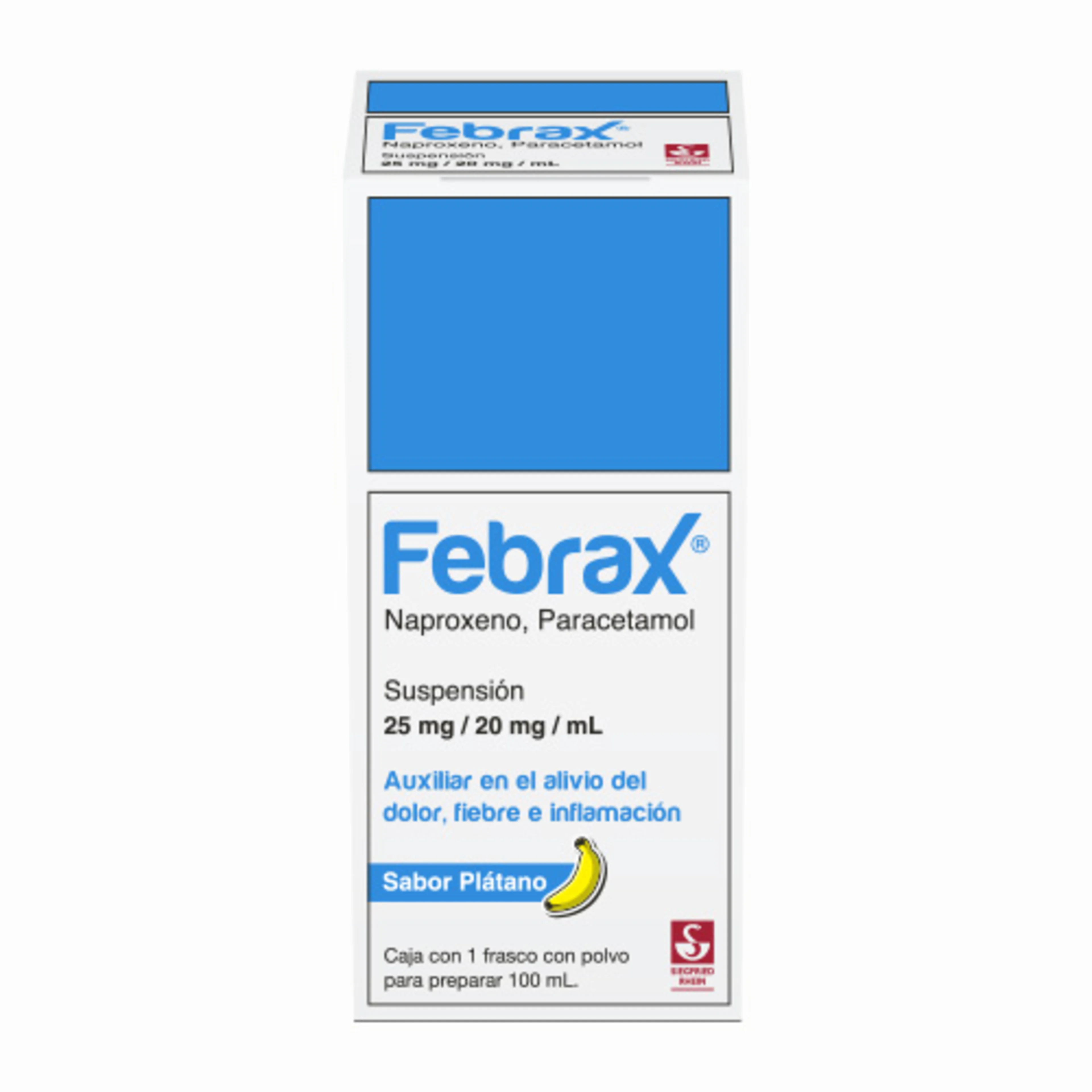 Febrax 125/100 Mg Suspensión Oral 100 Ml