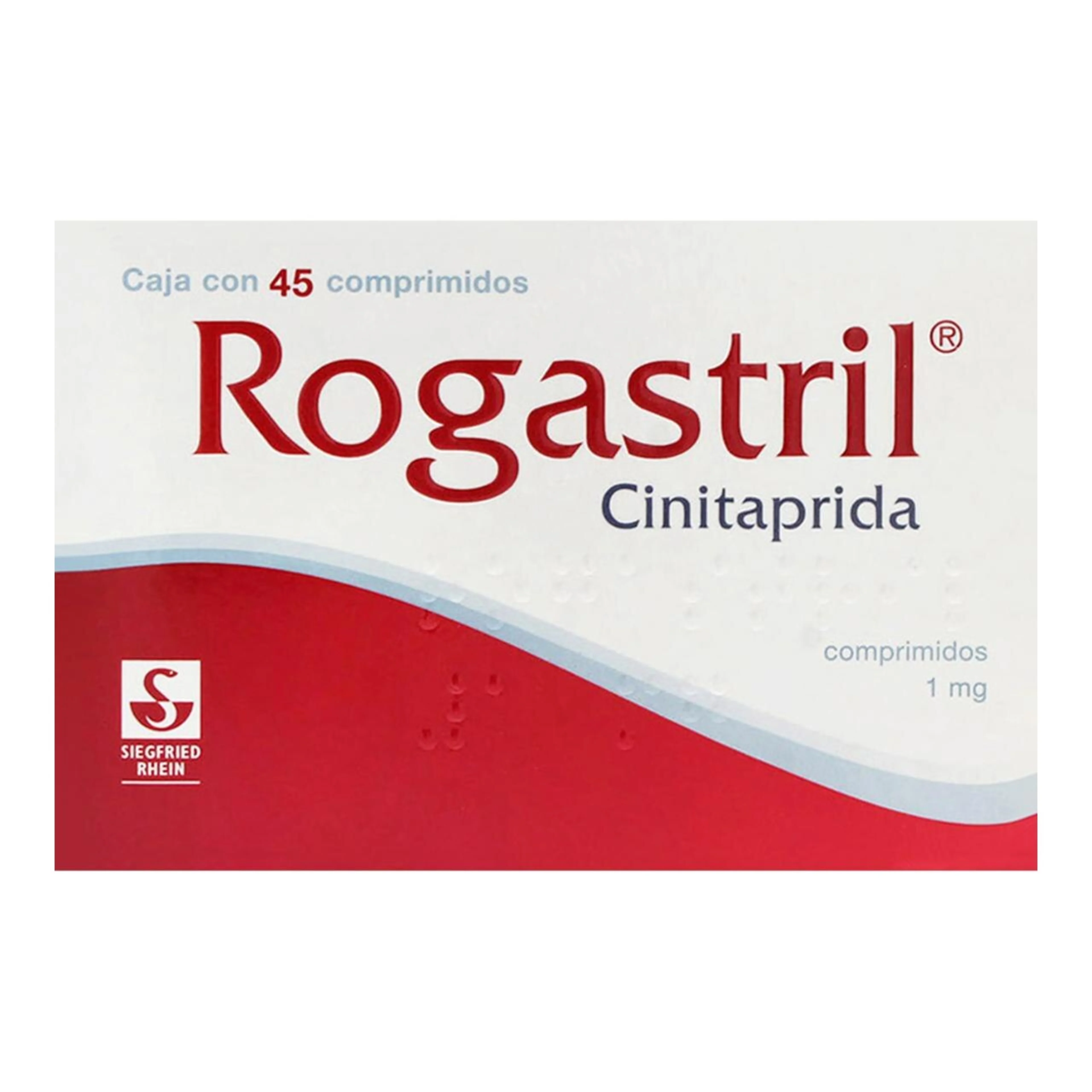 Rogastril 1 Mg Con 45 Tabletas
