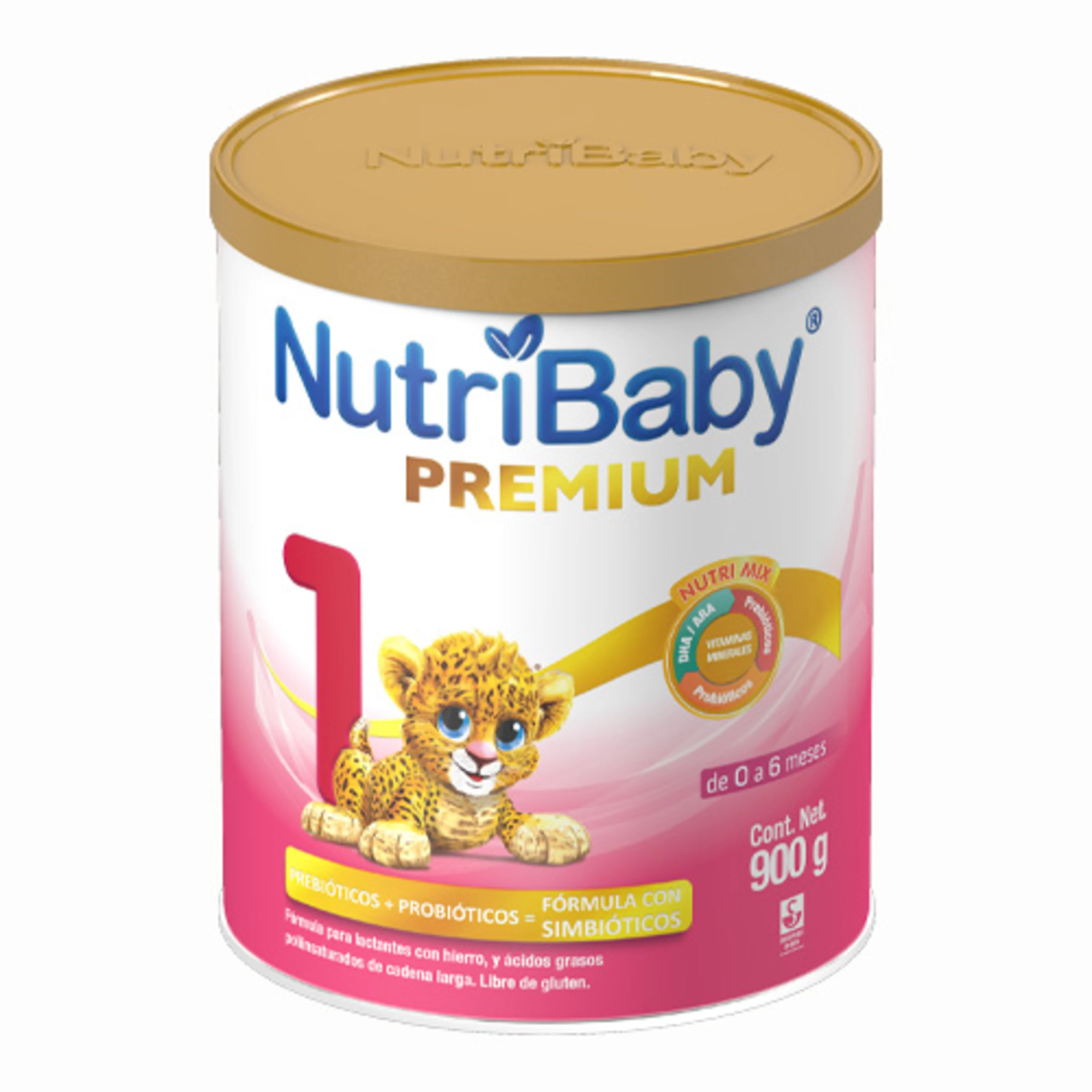 Nutribaby Premium Etapa 1 Fórmula Infantil De 0 A 6 Meses 900 G