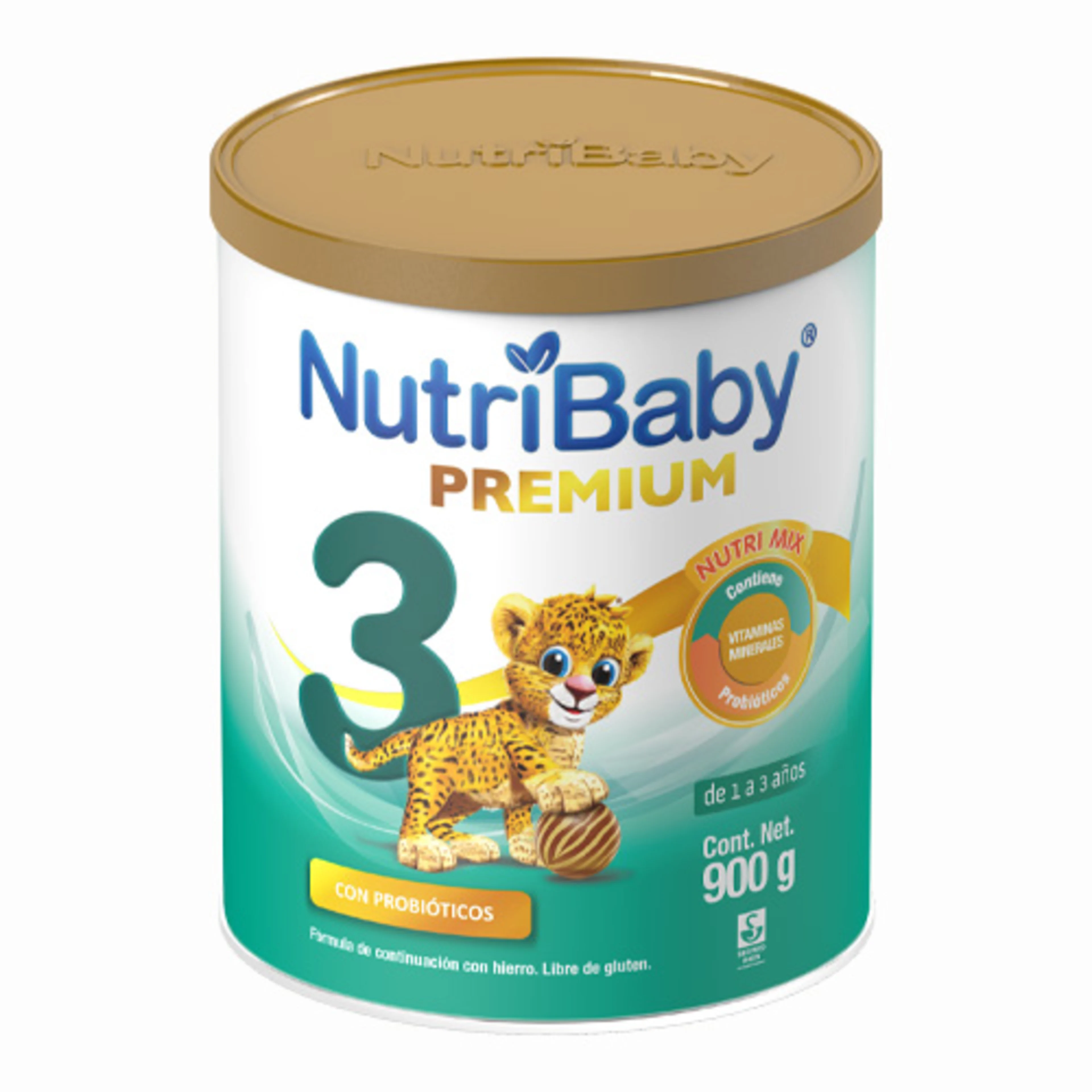 Nutribaby Premium Etapa 3 Fórmula Infantil De 1 A 3 Años 900 G