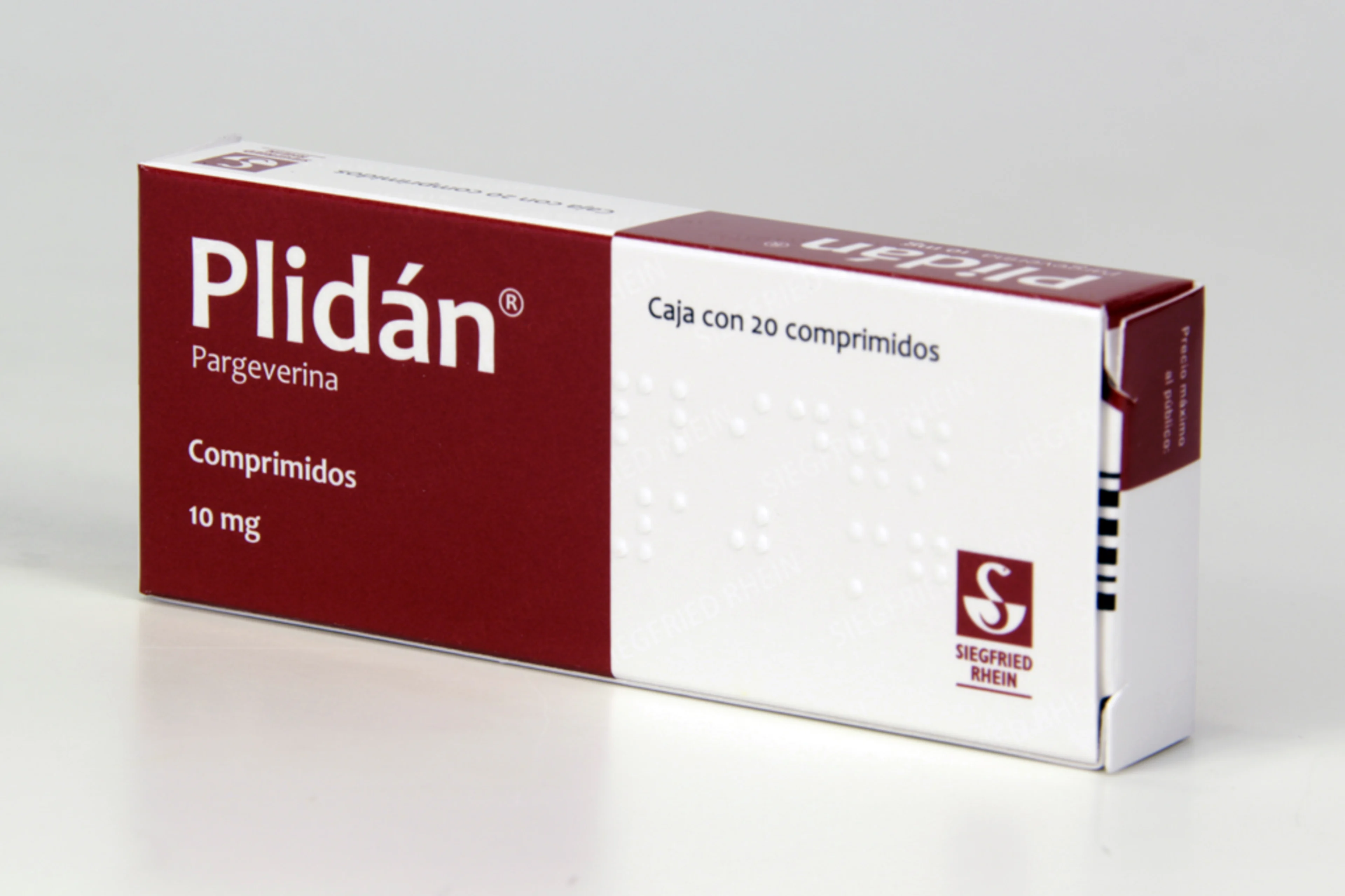 Plidán 10 Mg Con 20 Comprimidos