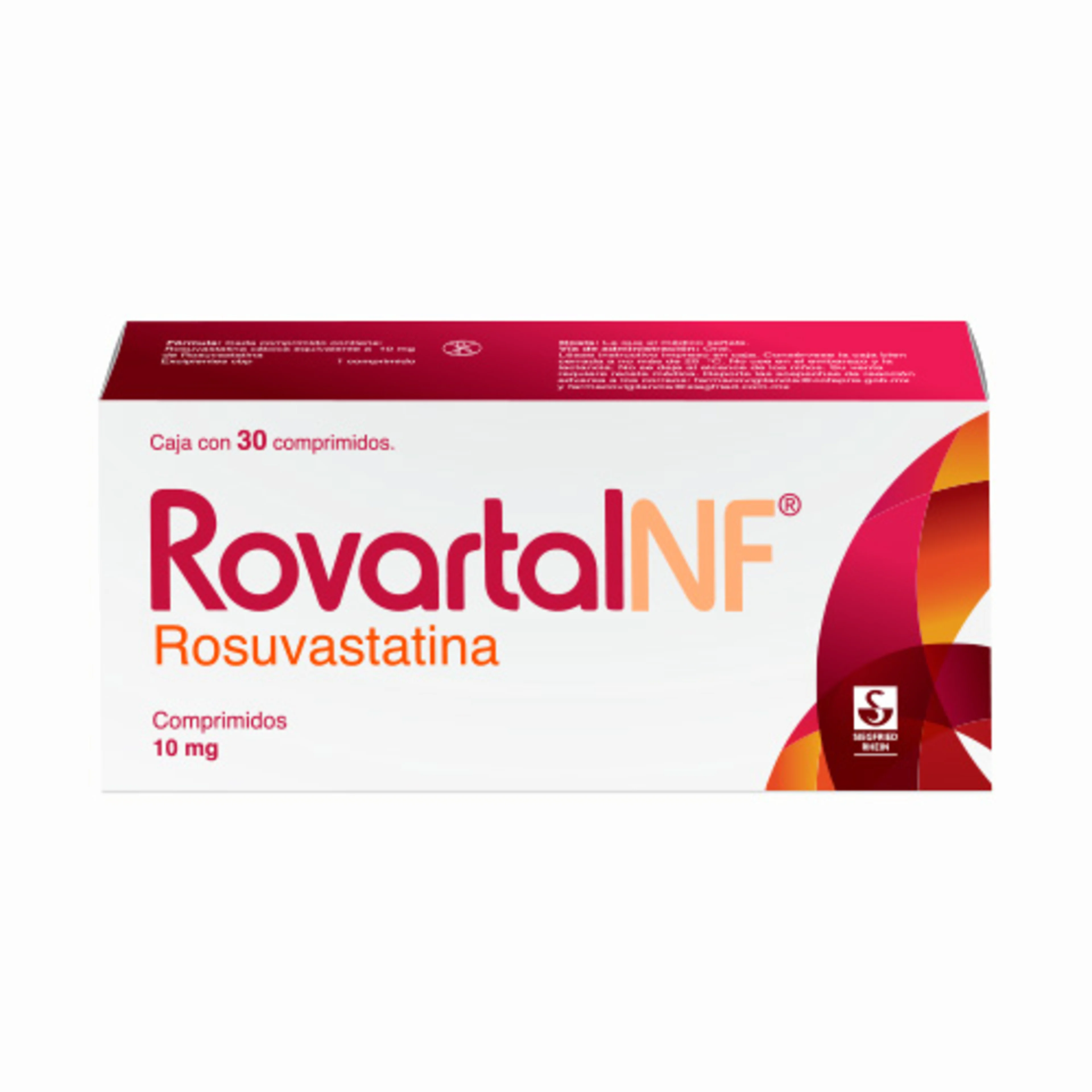 Rovartal 10 Mg Con 30 Comprimidos