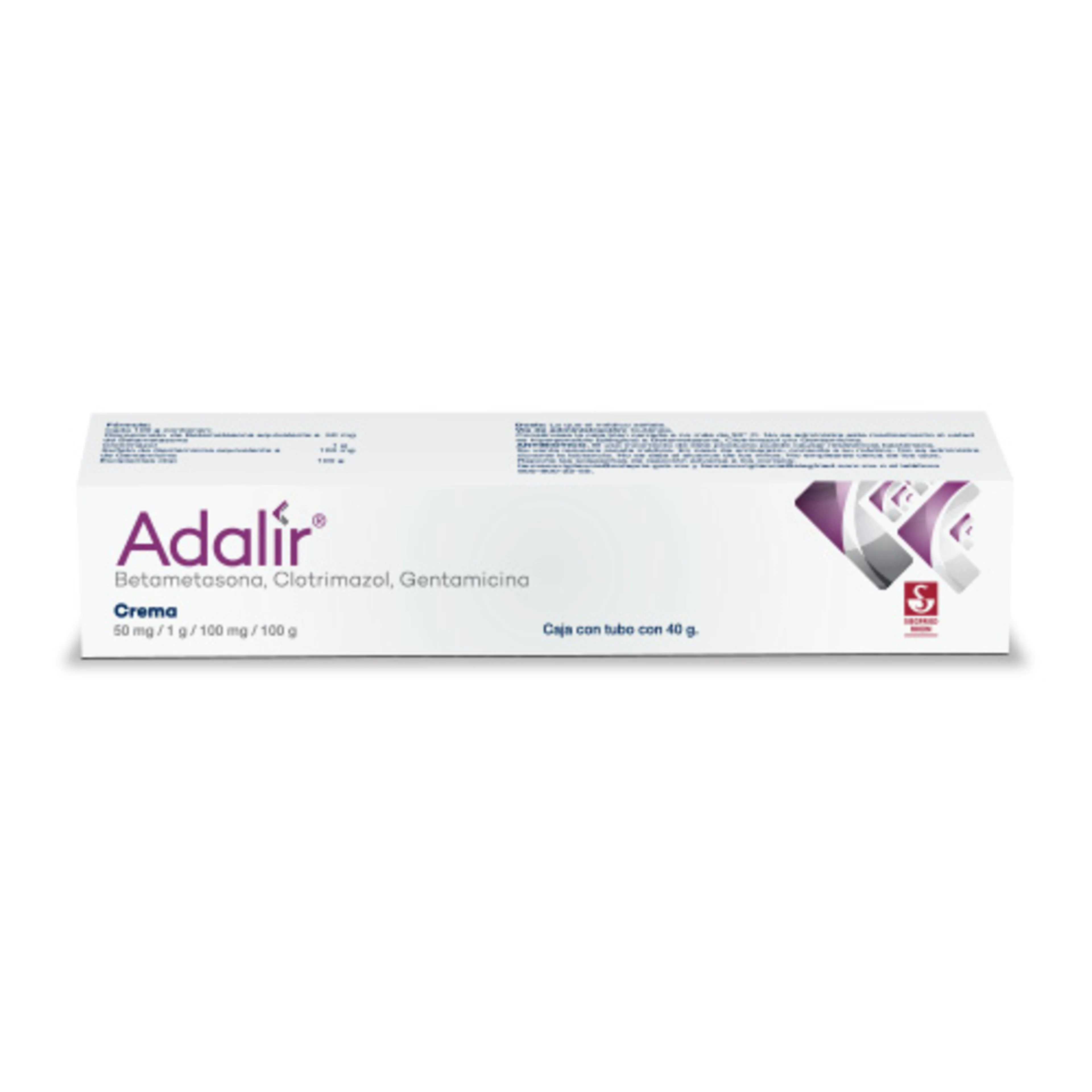 Adalir 50 Mg/1 G/100 Mg Crema 40 G