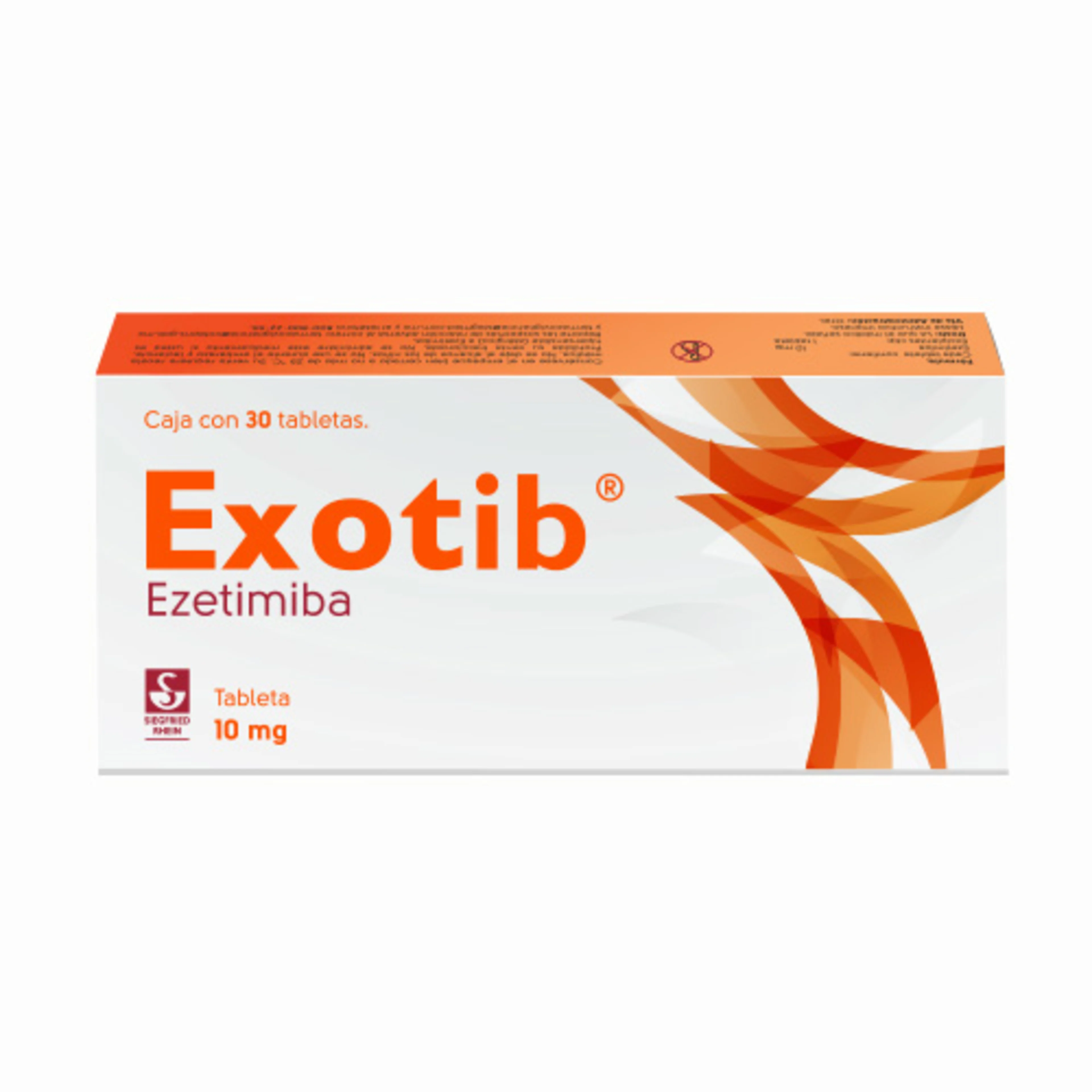 Exotib 10 Mg Con 30 Tabletas