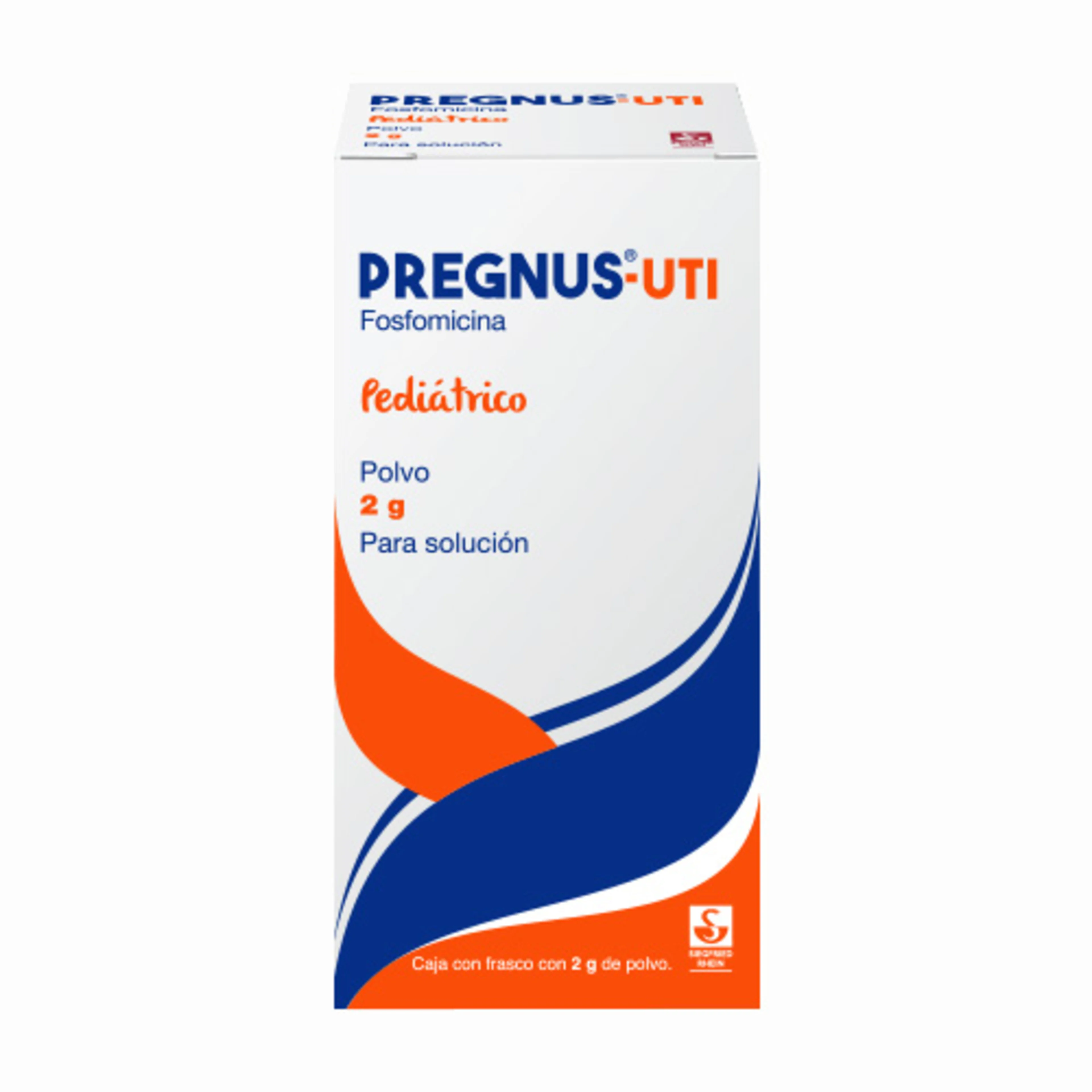 Pregnus-Uti Pediátrico Fosfomicina Trometamol 2 G Polvo