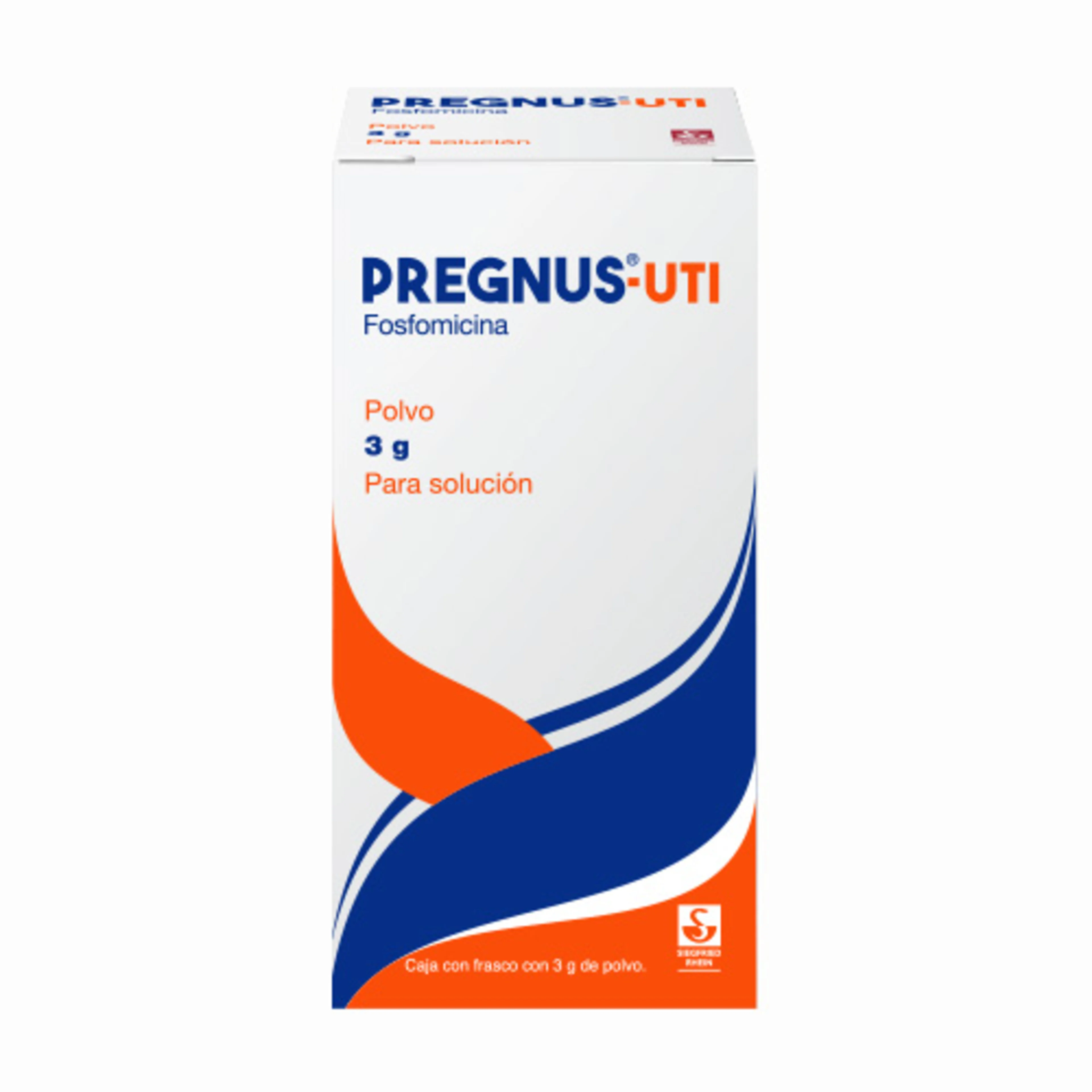 Pregnus-Uti Fosfomicina Trometamol 3 G Con Polvo Para Solución Con 3 G