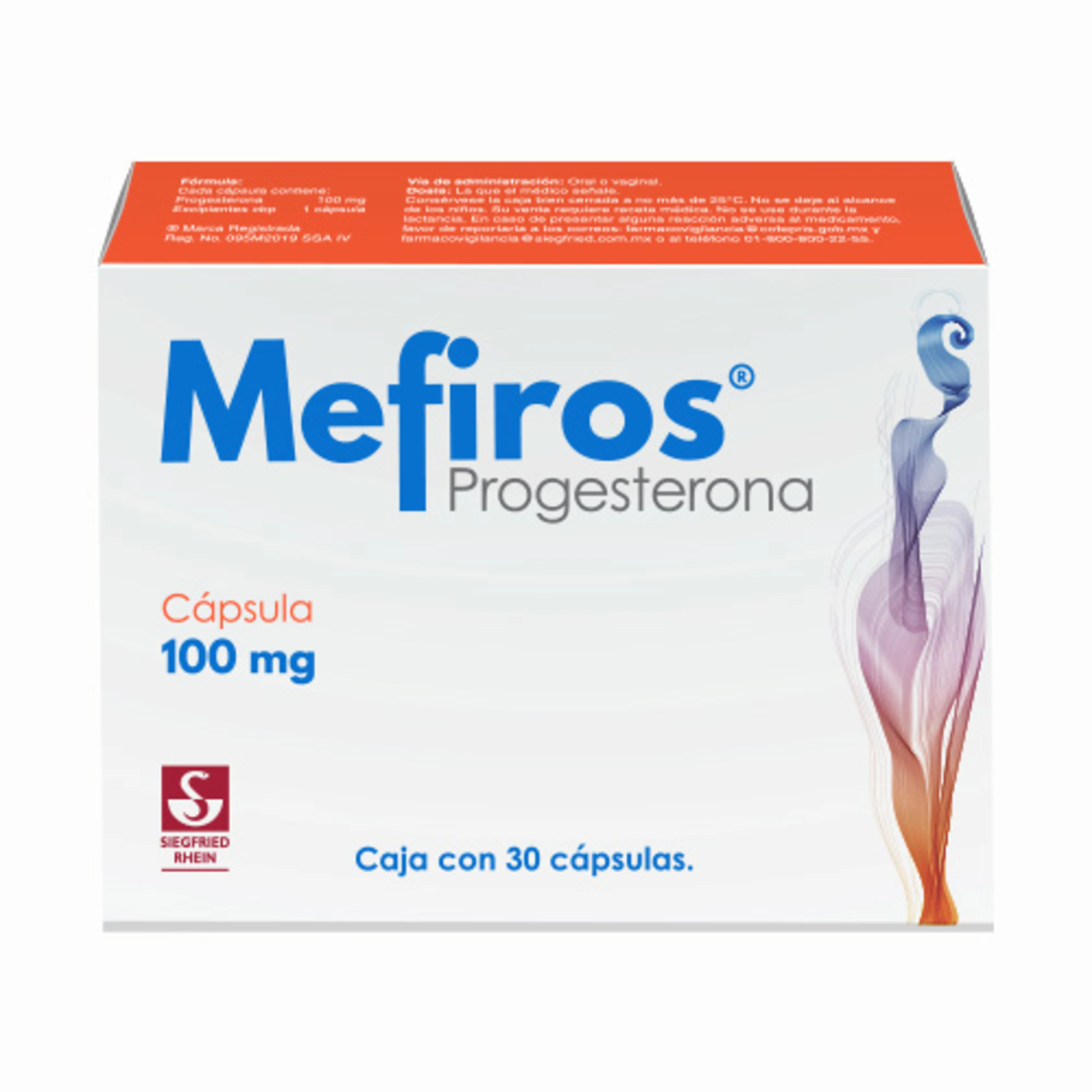Mefiros 100 Mg Con 30 Cápsulas