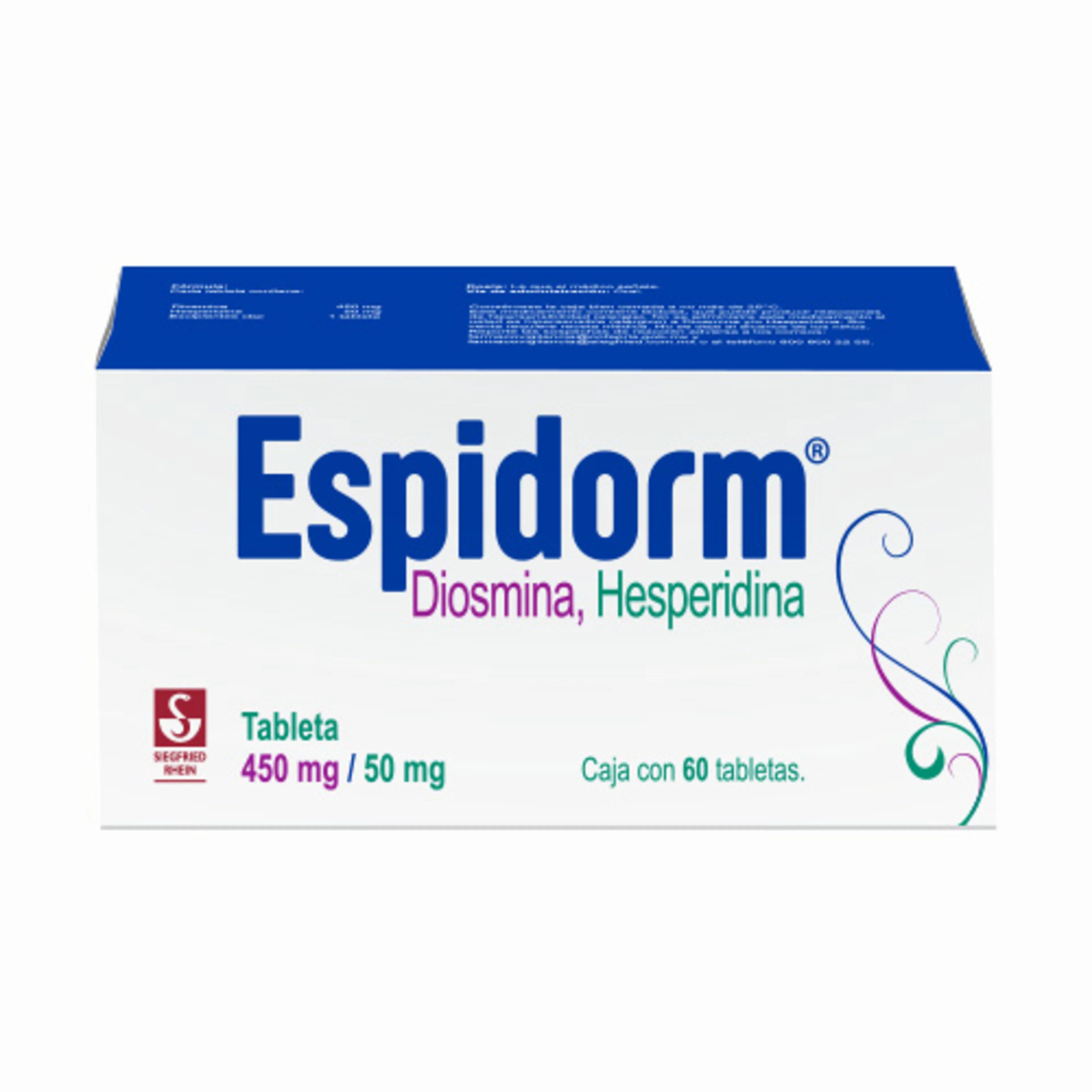 Espidorm 500 Mg Con 60 Tabletas