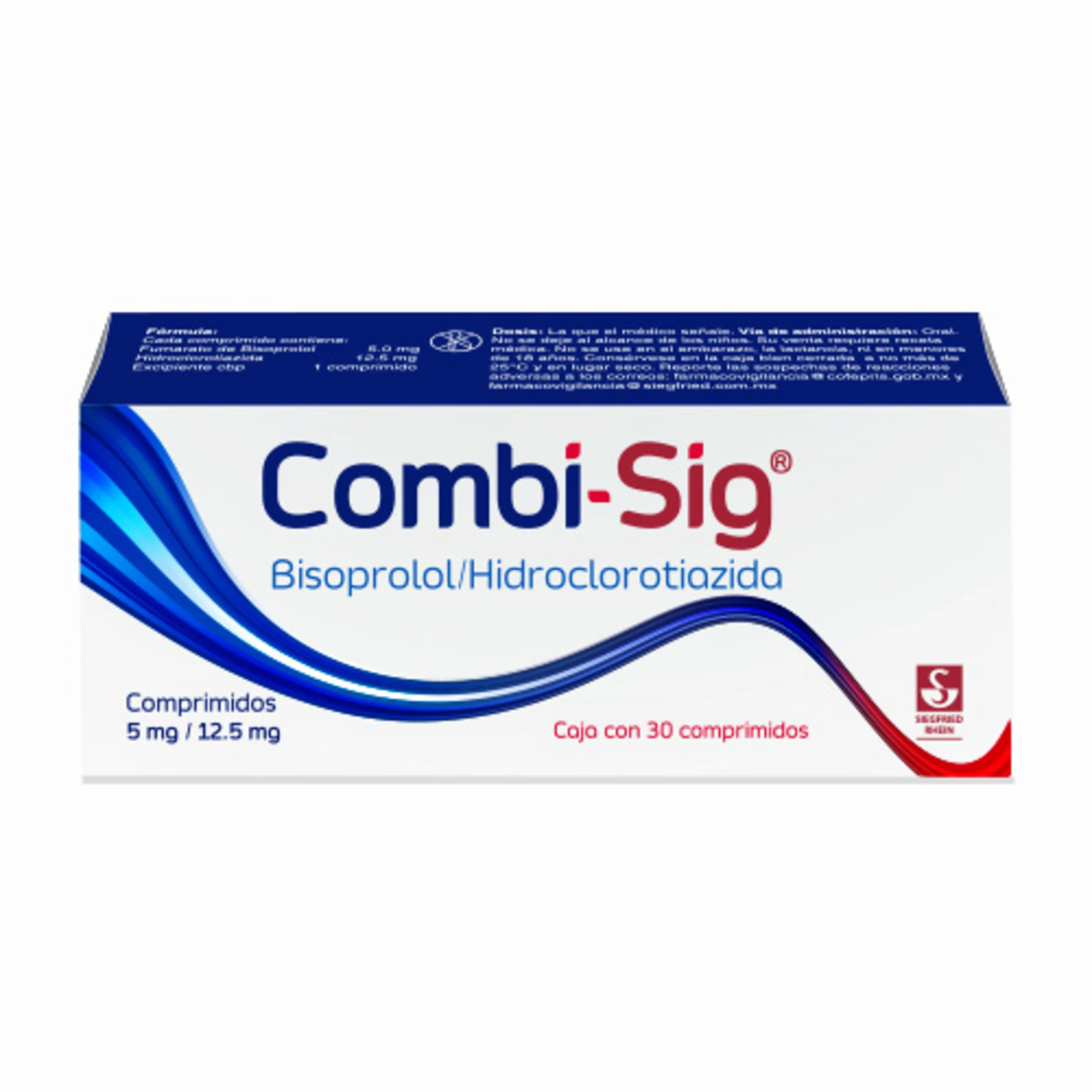 Combi Sig 5/12.5 Mg Con 30 Comprimidos
