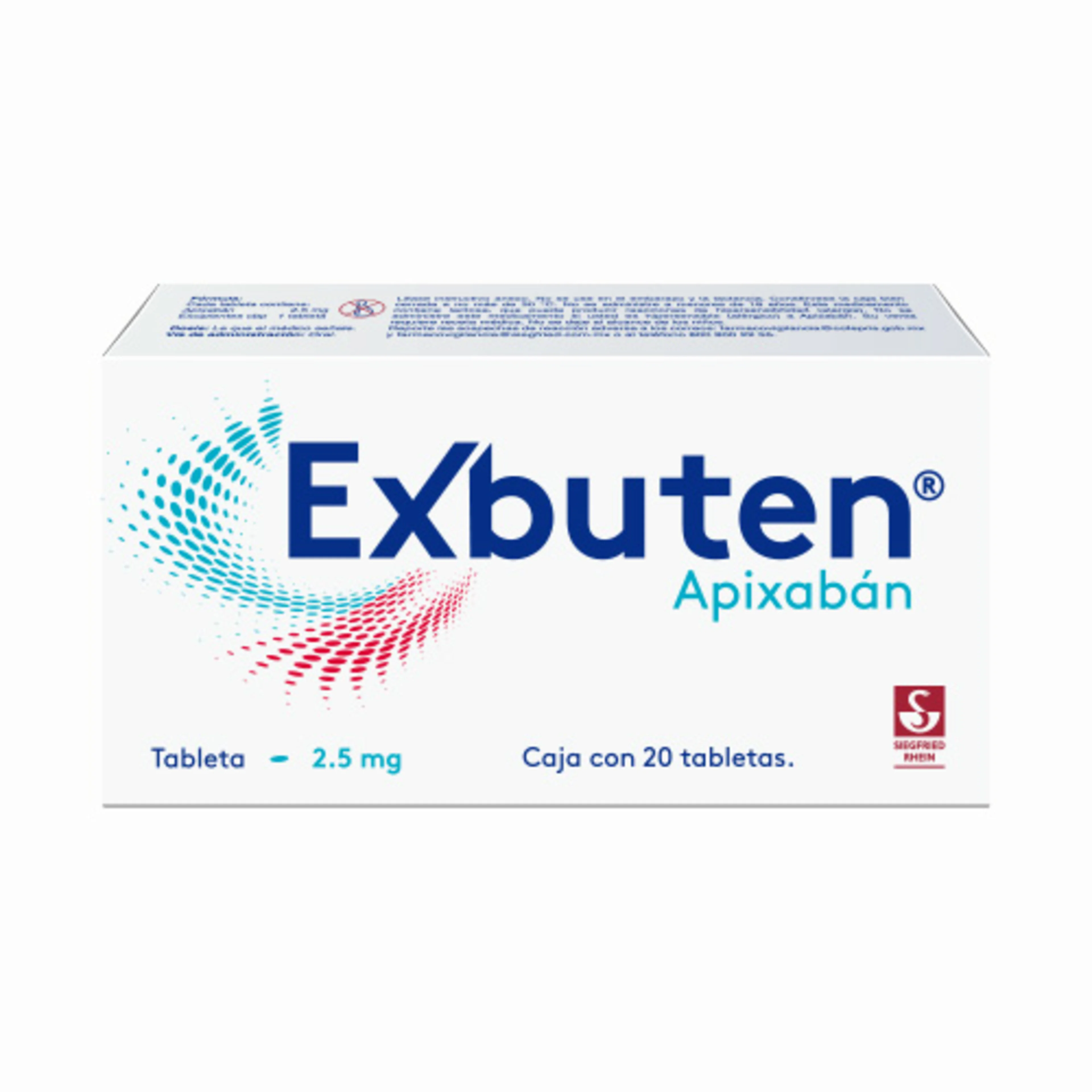 Exbuten 2.5 Mg Con 20 Tabletas