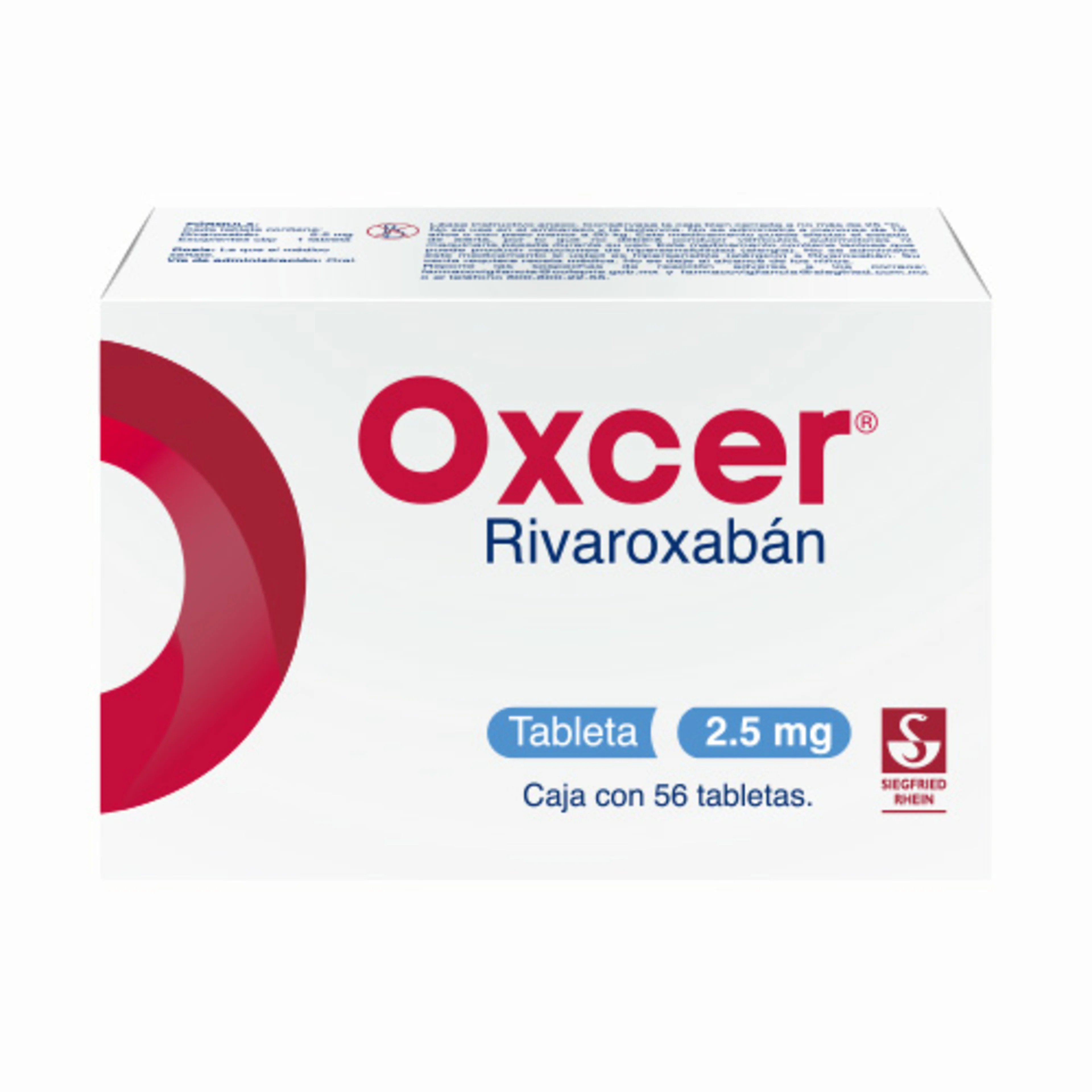 Oxcer 2.5 Mg Con 56 Tabletas