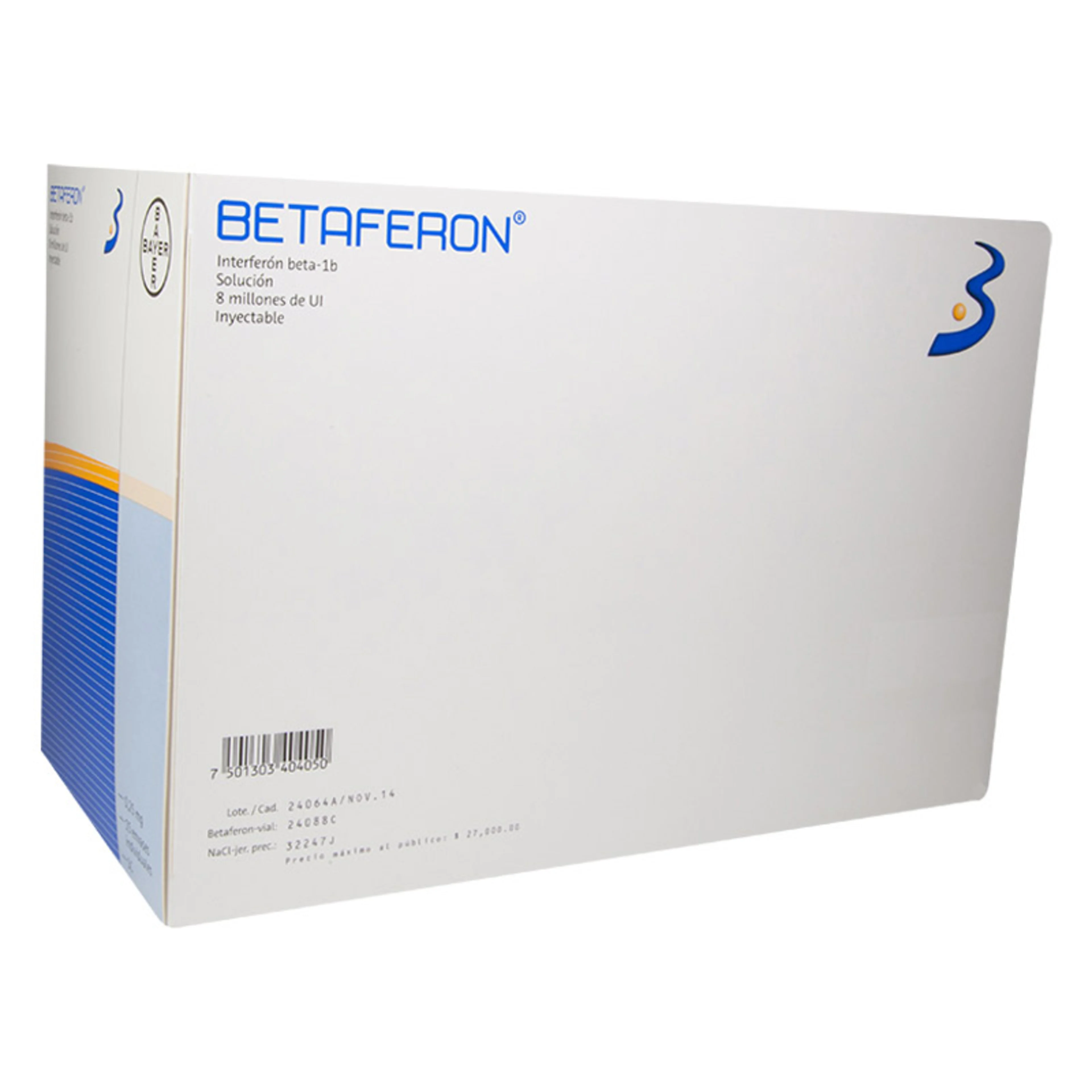 Betaferon interferón 8000000 ui con 15 envases individuales