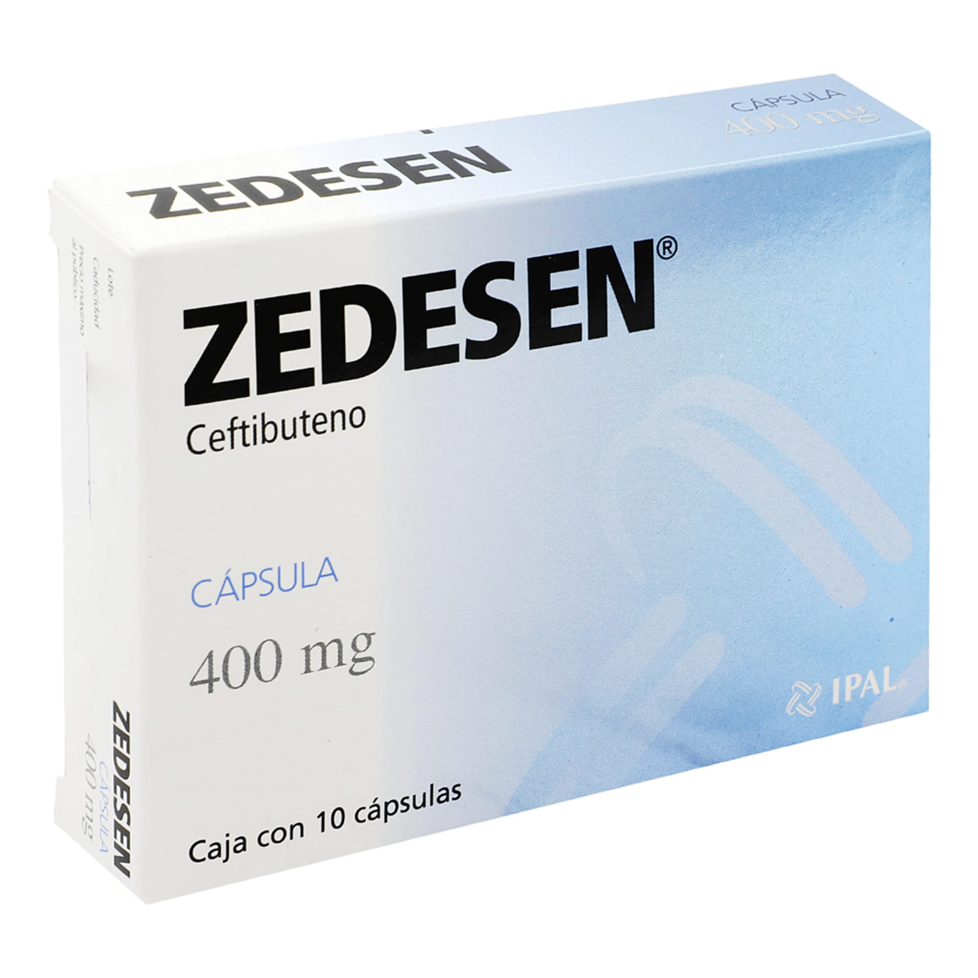 Zedesen Ceftibuteno 400 Mg Con 10 Cápsulas