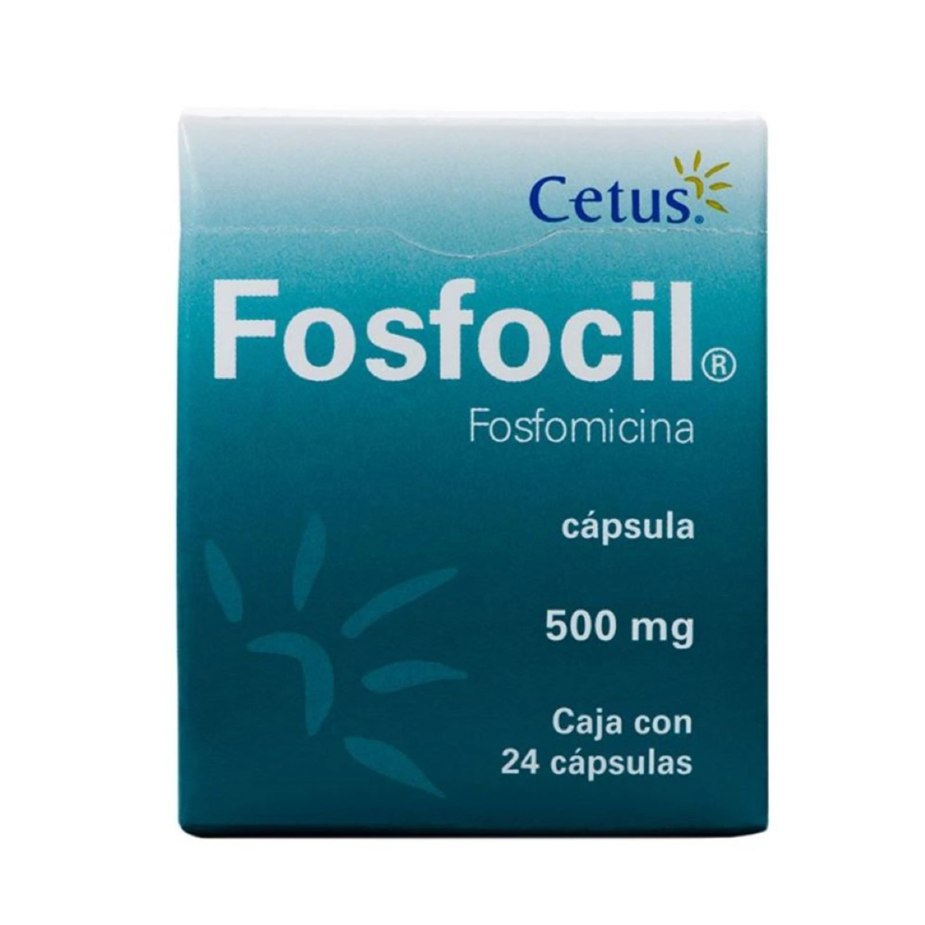 Fosfocil Fosfomicina 500 Mg Con 24 Cápsulas