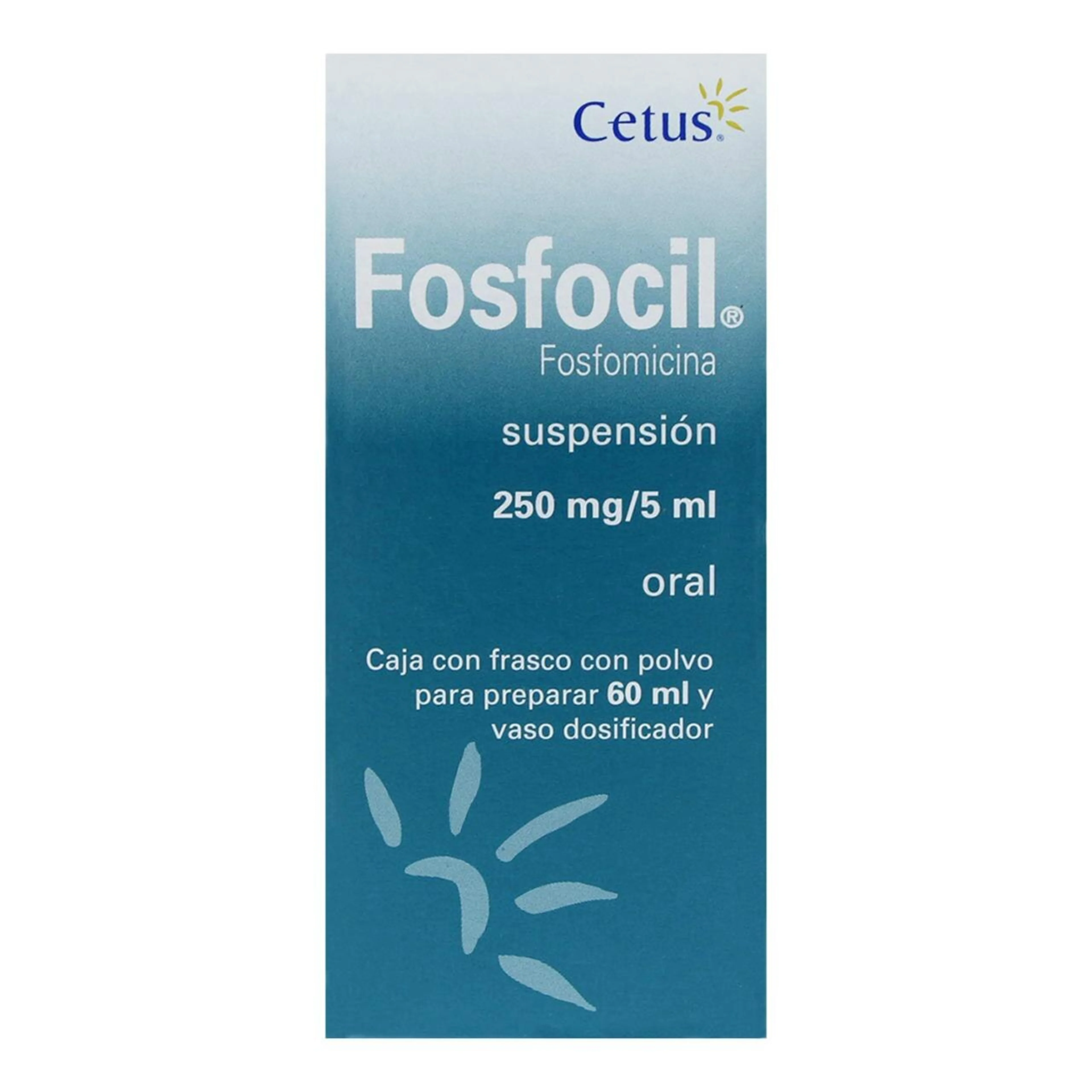 Fosfocil Fosfomicina 250 Mg Con 60 Ml De Suspensión