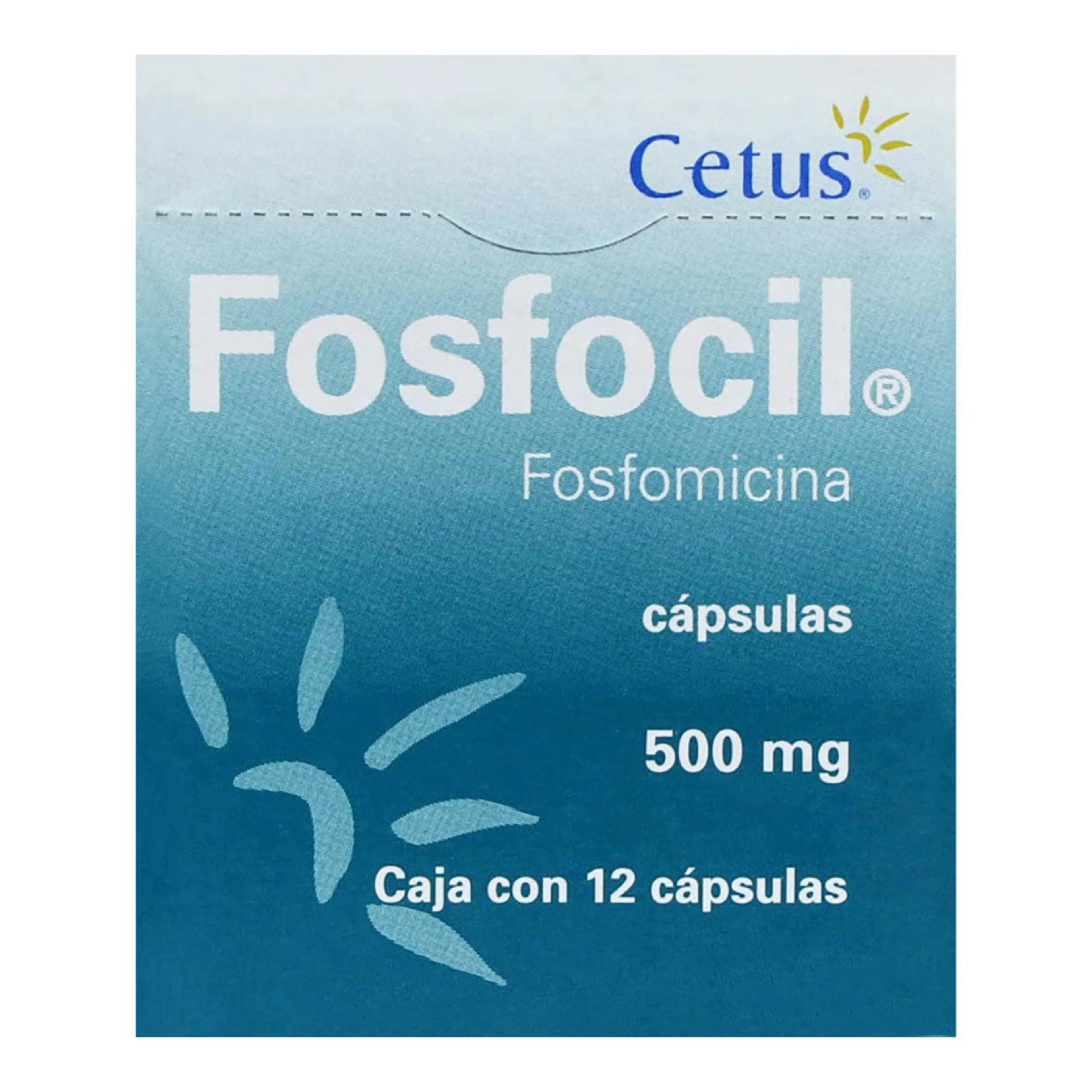 Fosfocil Fosfomicina 500 Mg Con 12 Cápsulas