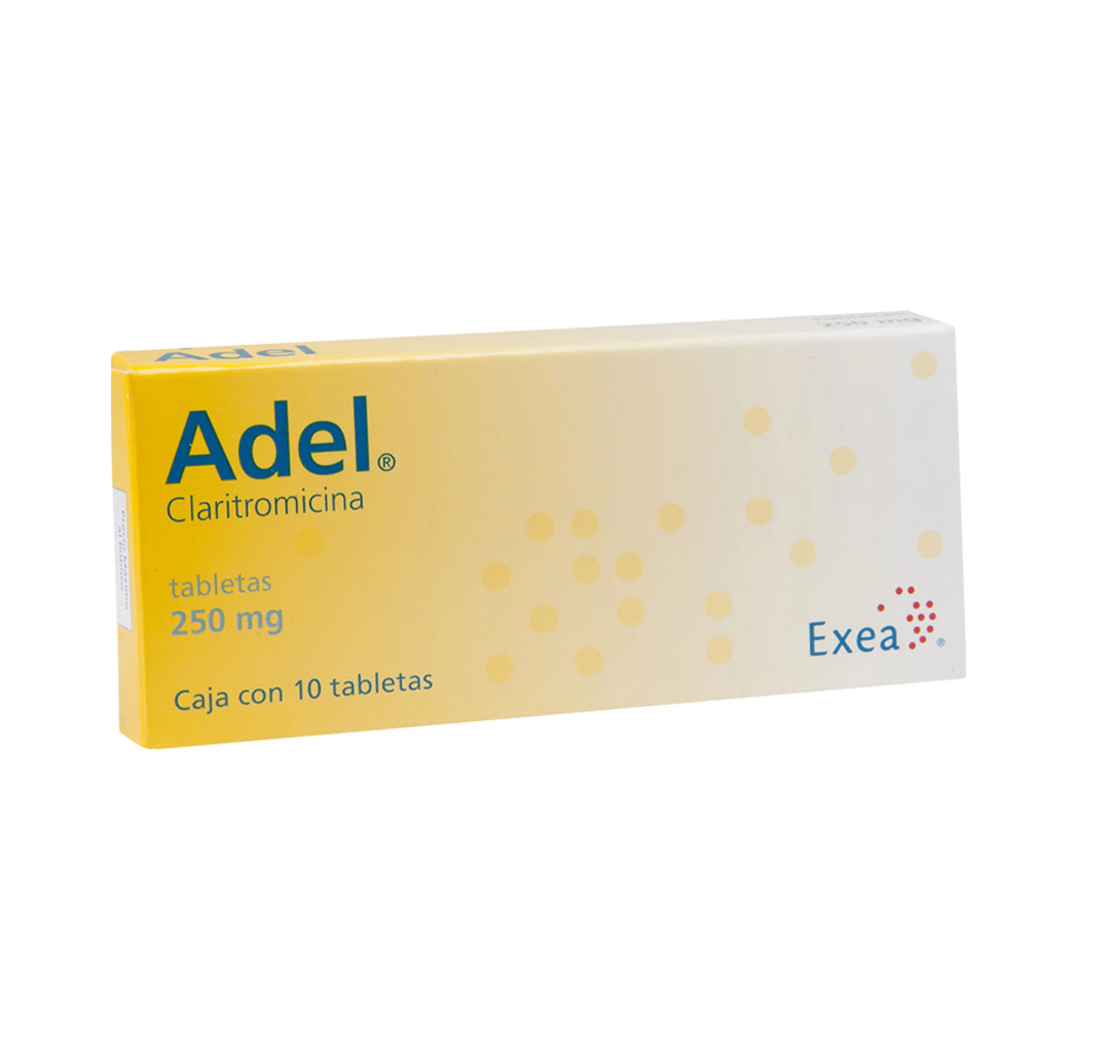 Adel Claritromicina 250 Mg Con 10 Tabletas