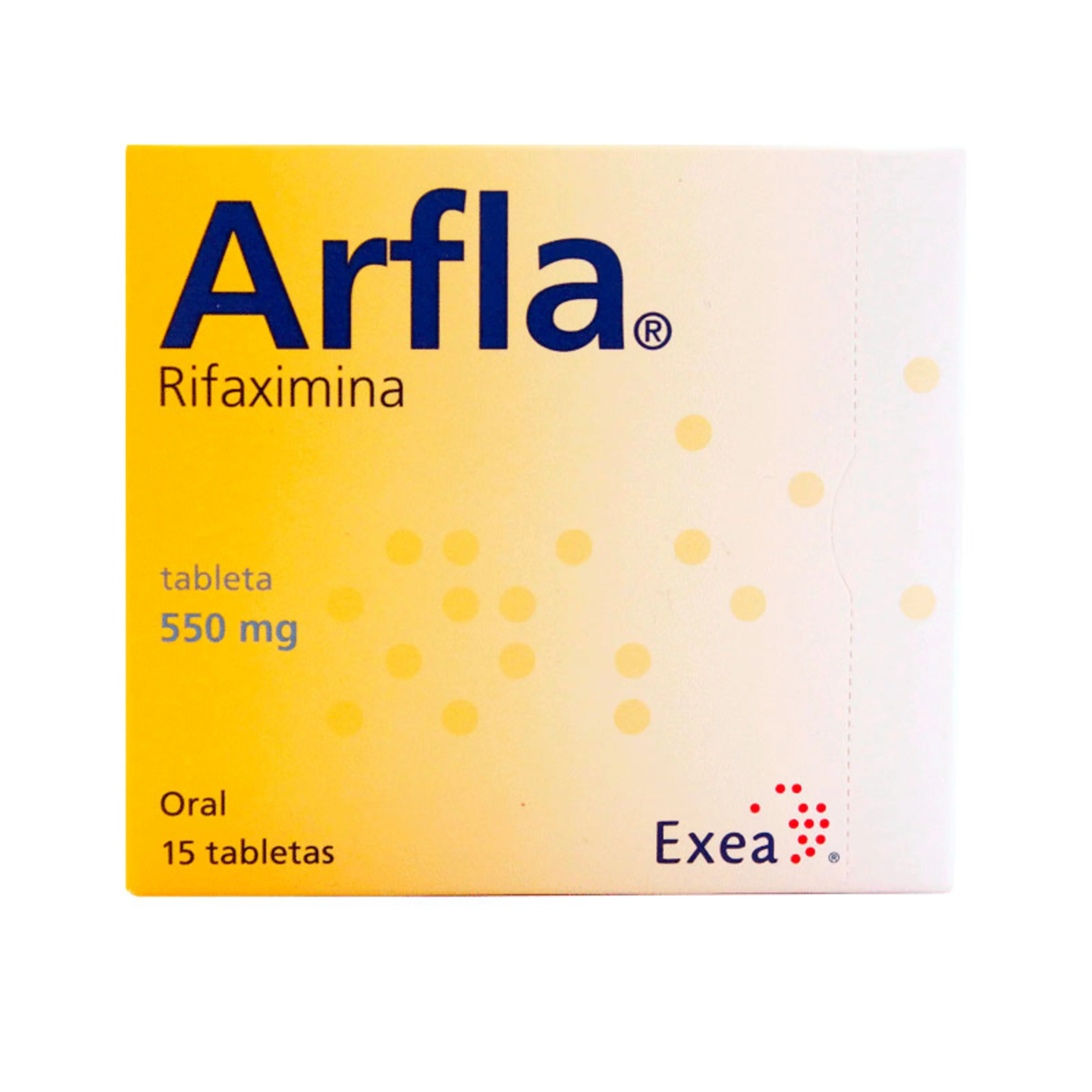 Arfla Rifaximina 550 Mg Con 15 Tabletas