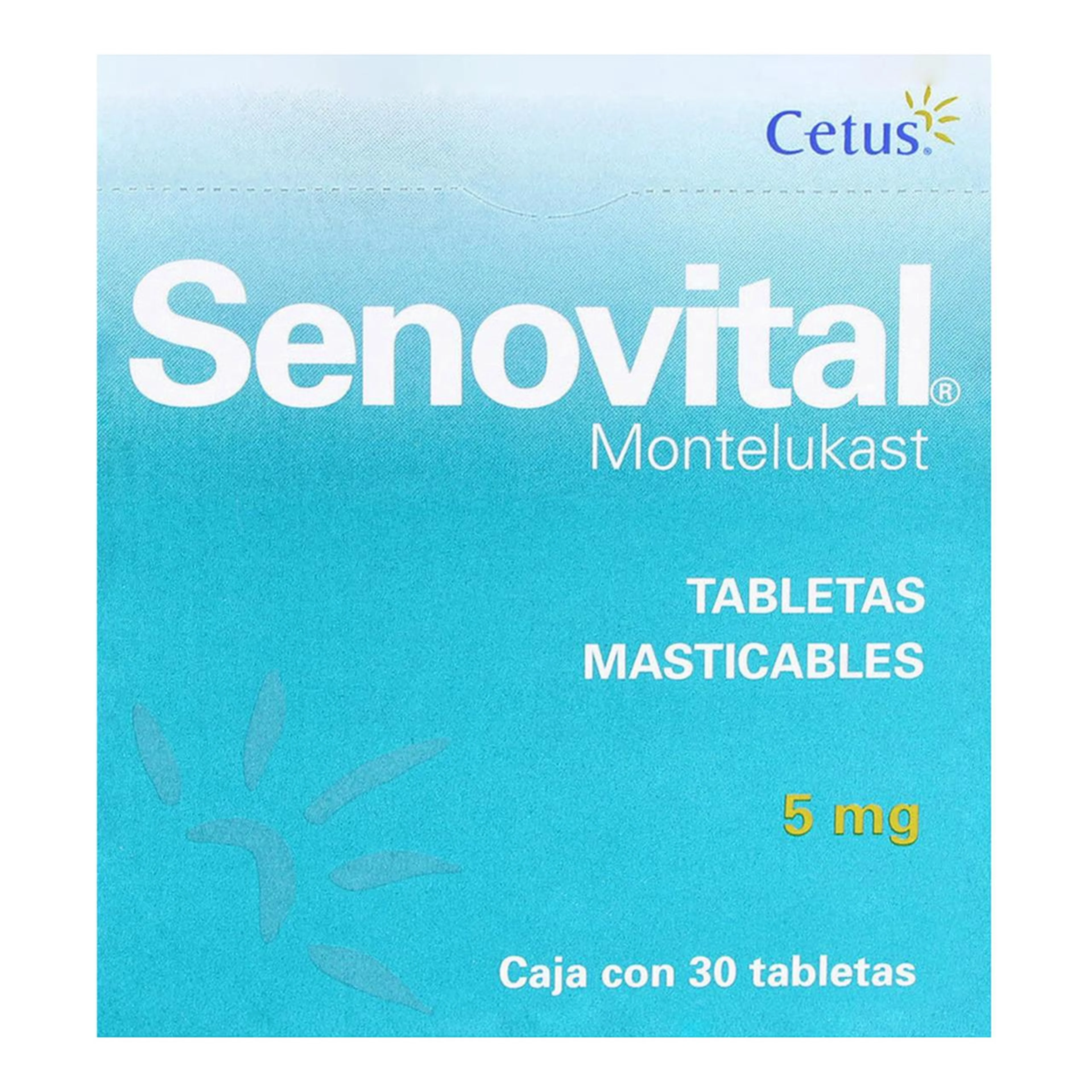Senovital 5 Mg Con 30 Tabletas Masticables