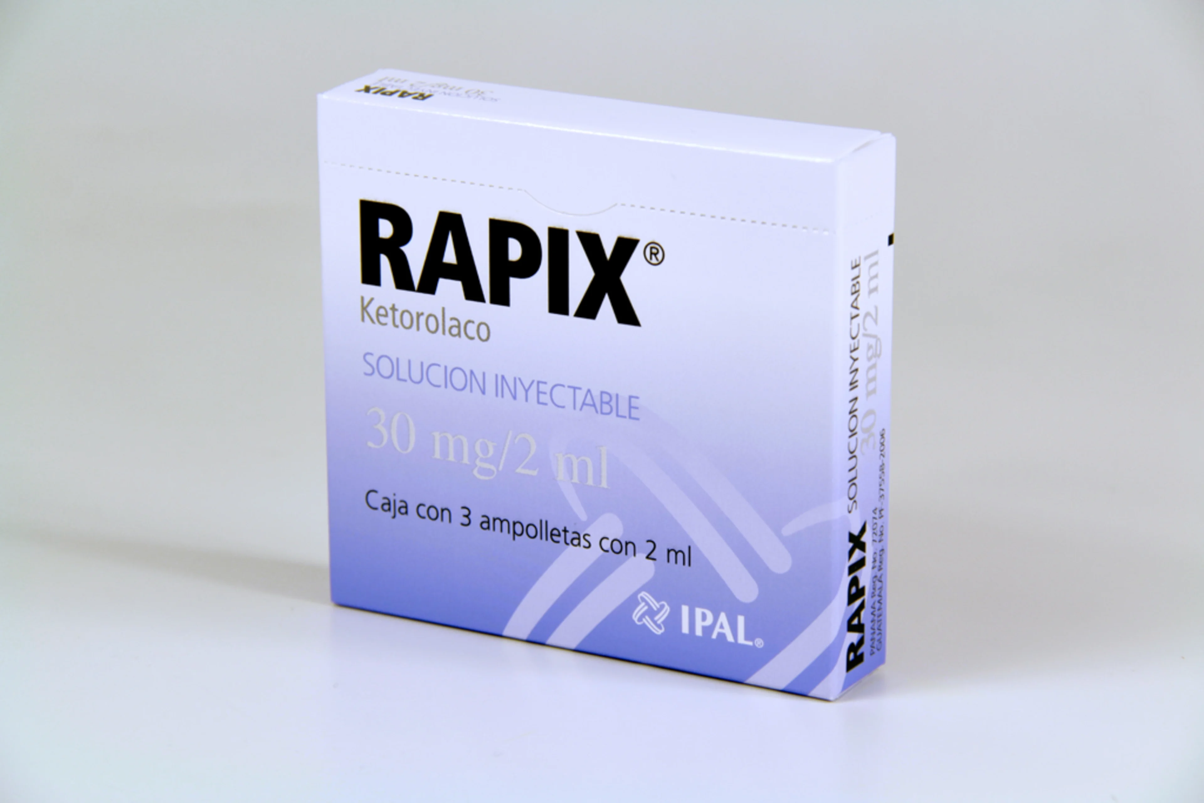 Rapix 30 Mg Con 3 Ampolletas