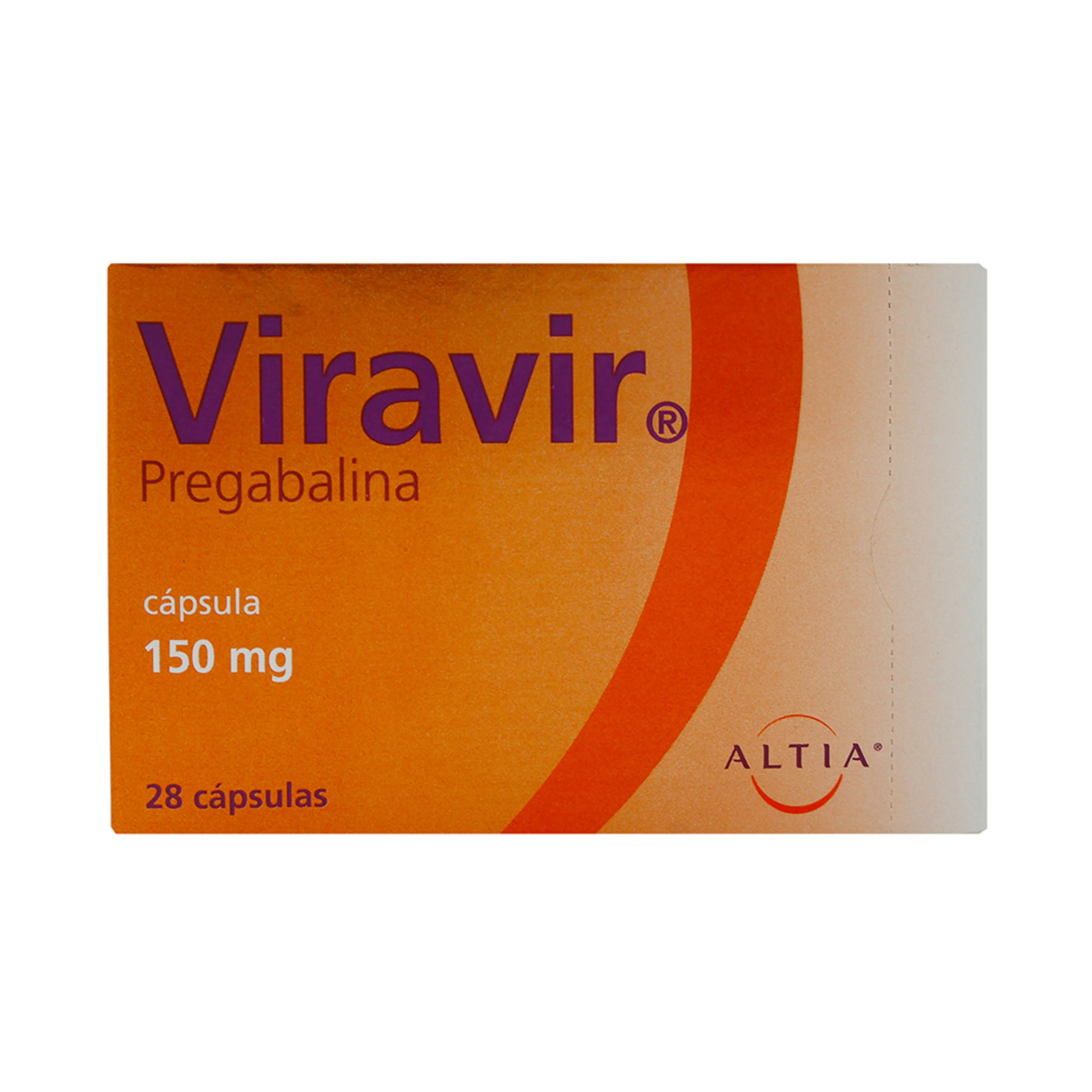 Viravir 150 Mg Con 28 Cápsulas