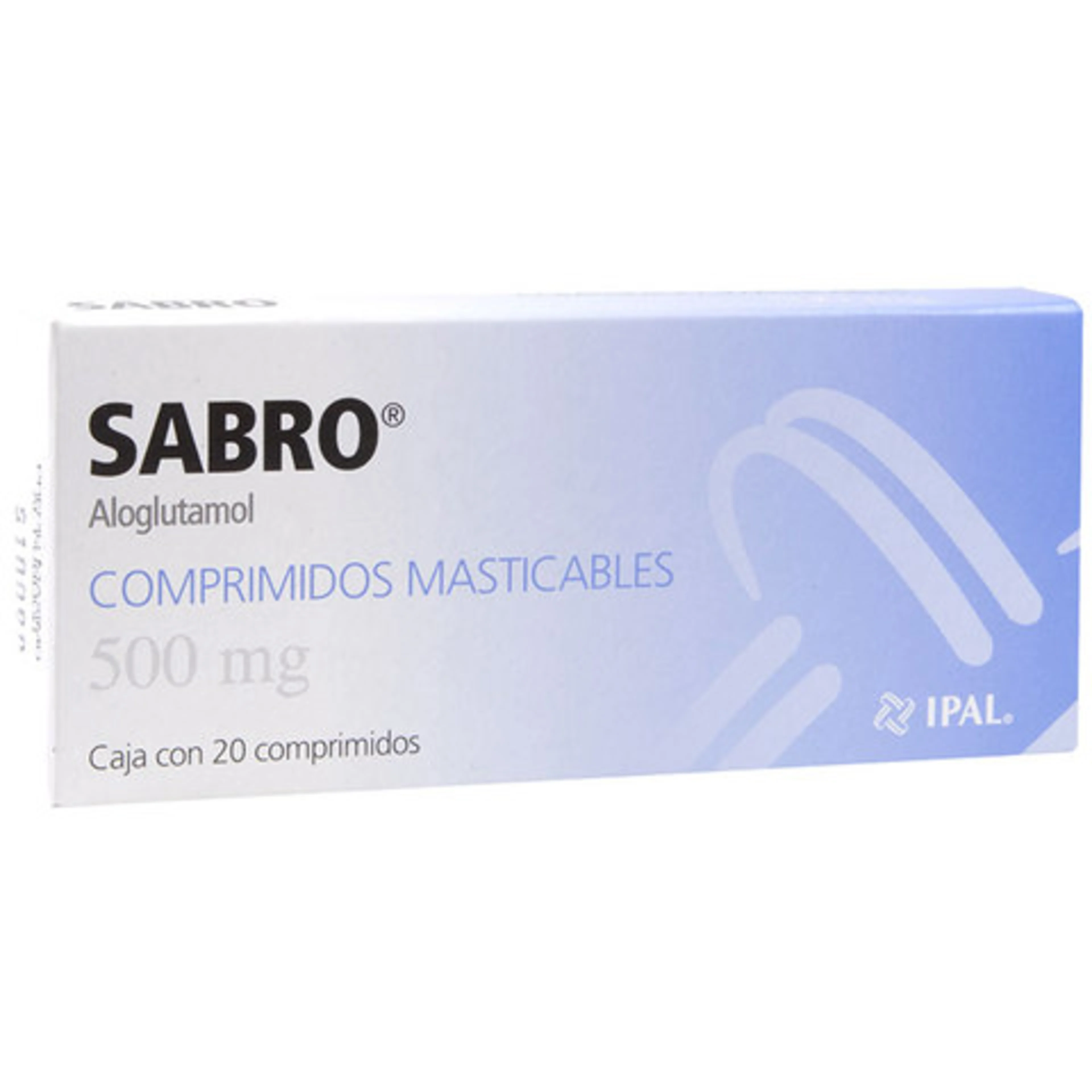 Sabro 500 Mg Con 20 Comprimidos Masticables