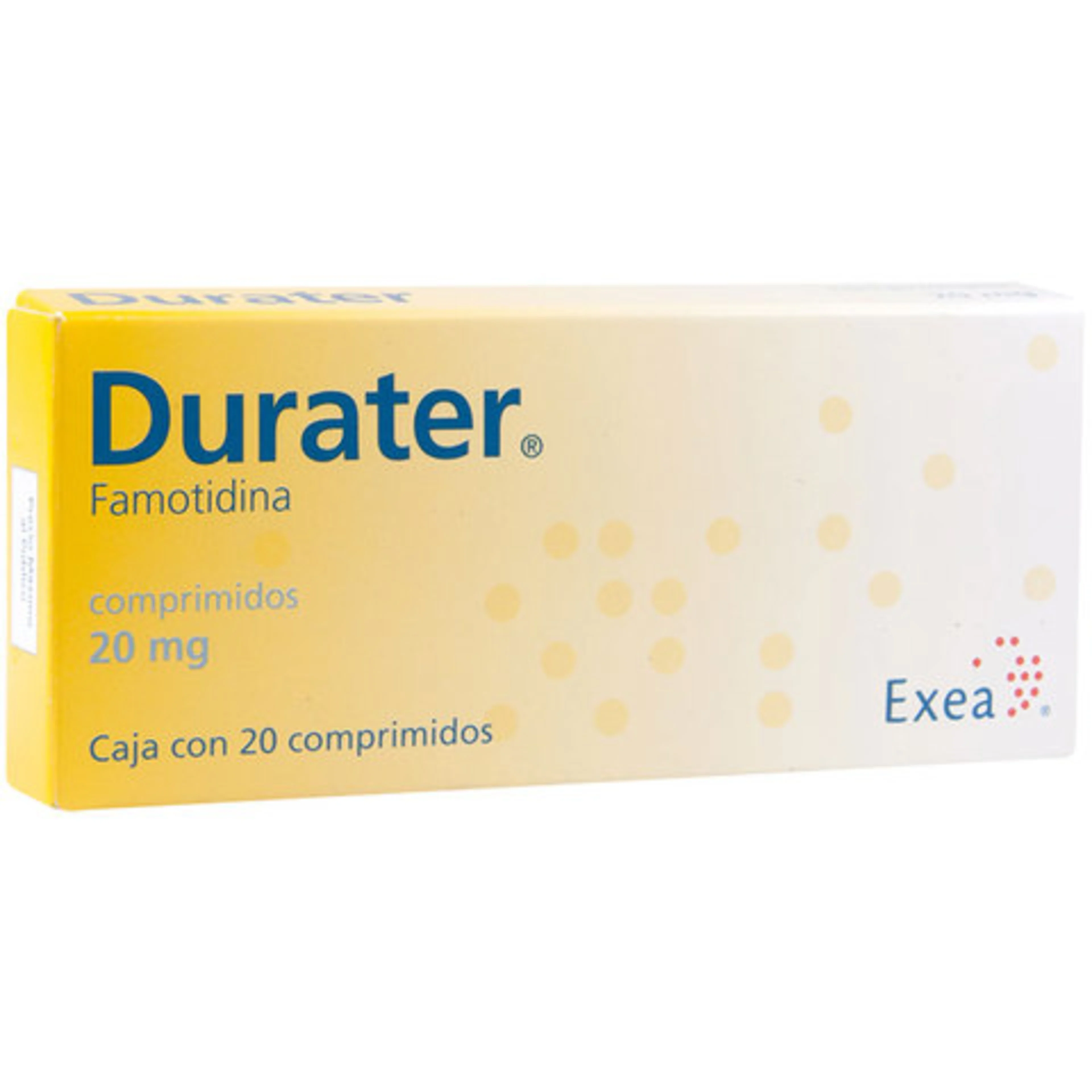 Durater 20 Mg Con 20 Comprimidos