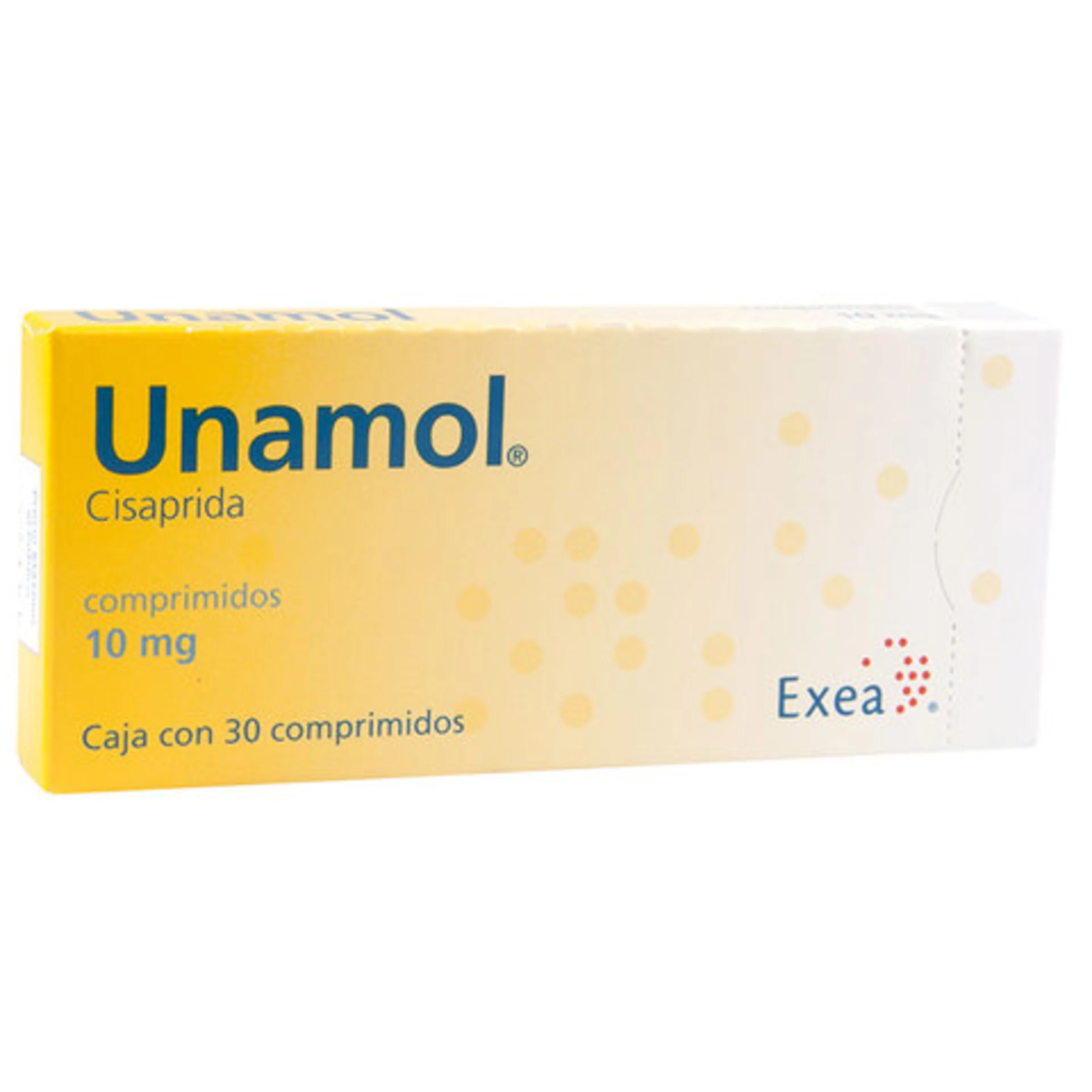 Unamol 10 Mg Con 30 Comprimidos