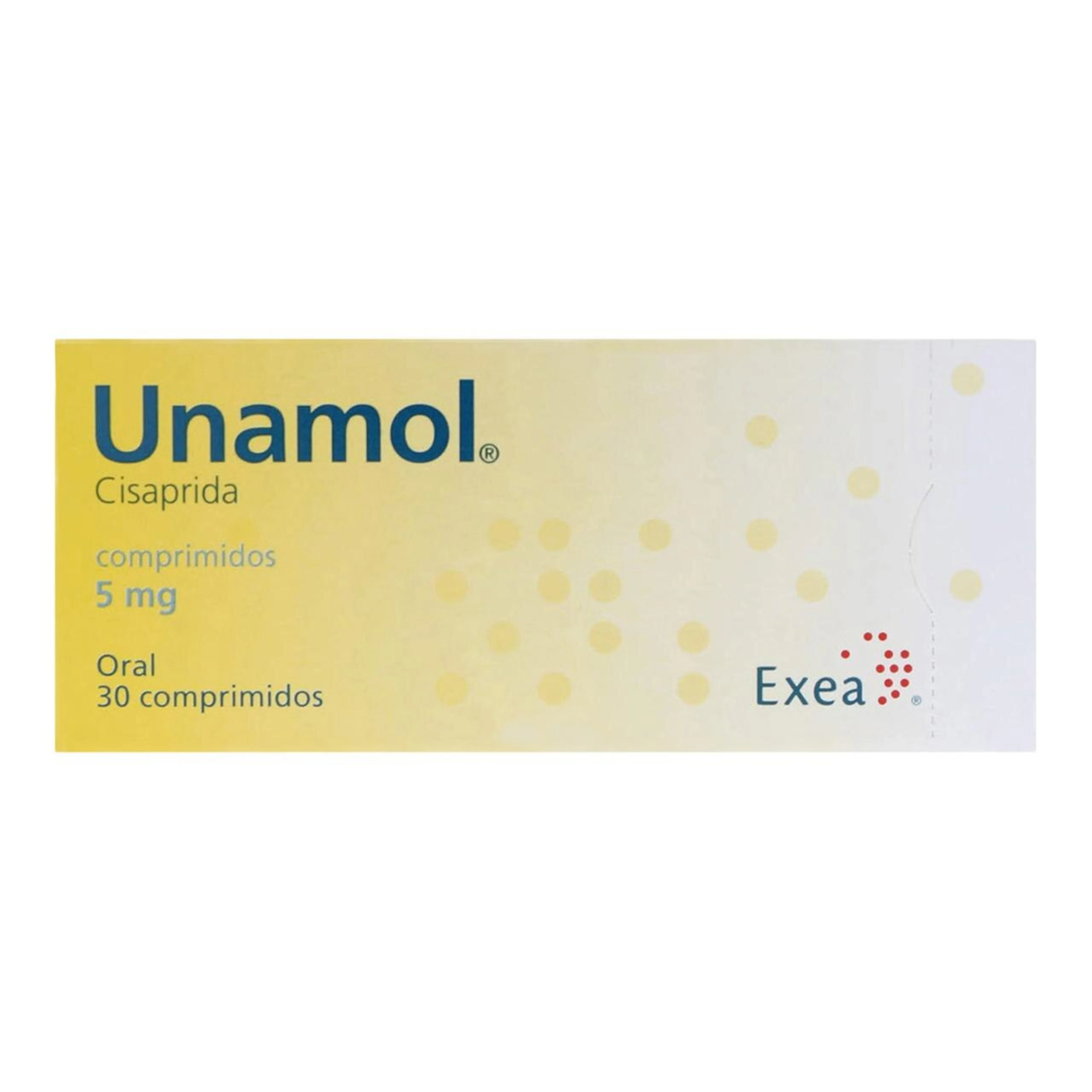 Unamol 5 Mg Con 30 Comprimidos