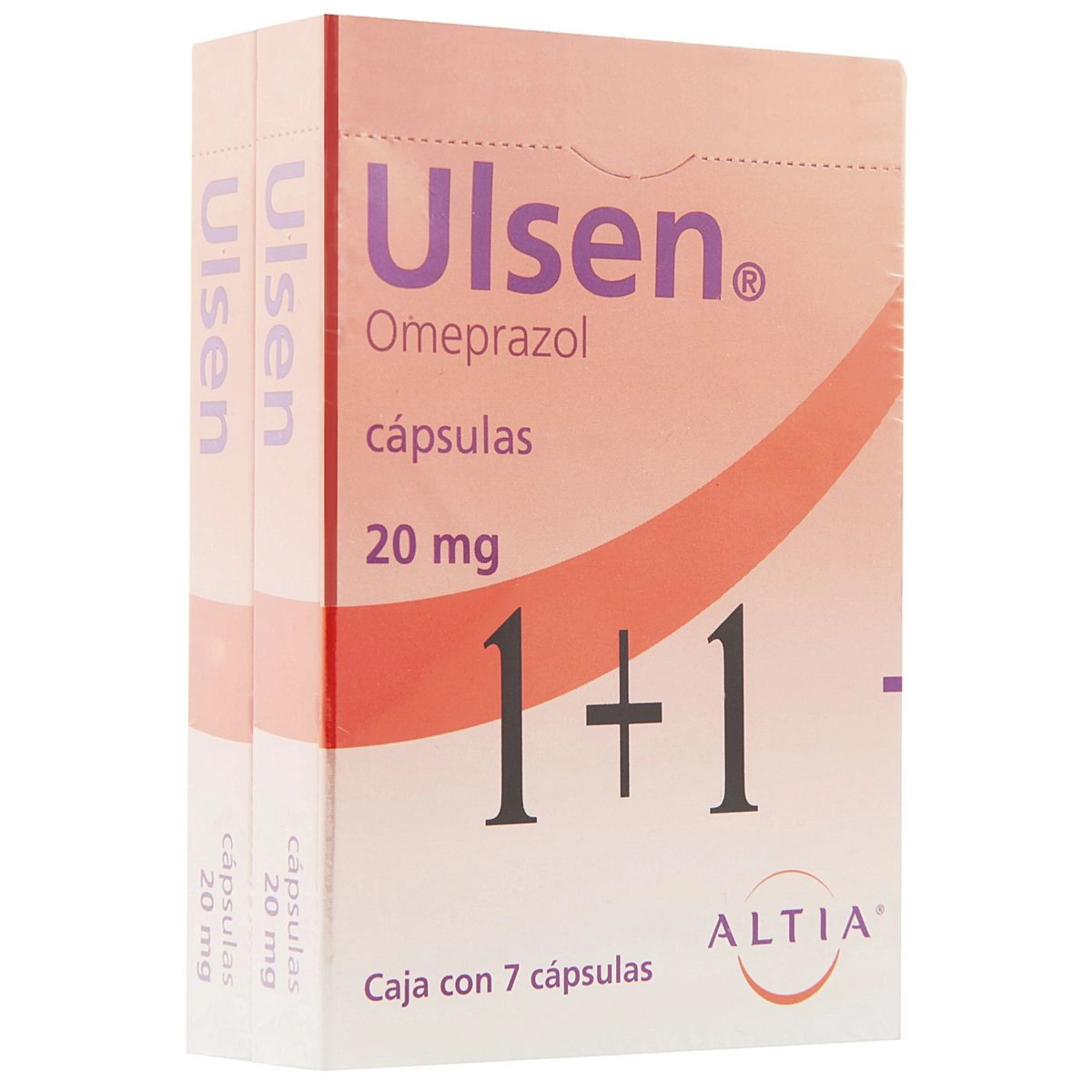 Ulsen 20 Mg Con 7 Cápsulas