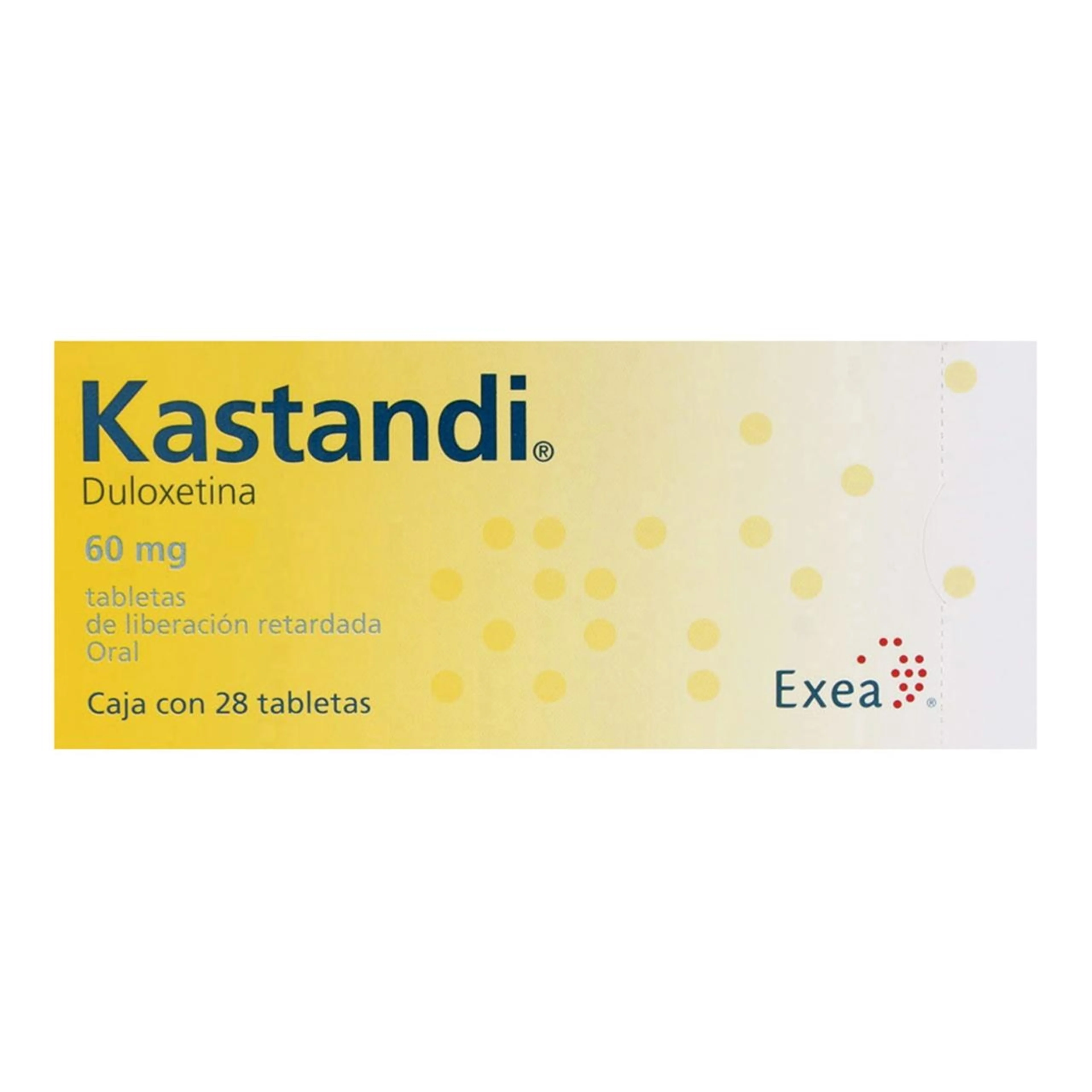 Kastandi 60 Mg Con 28 Tabletas