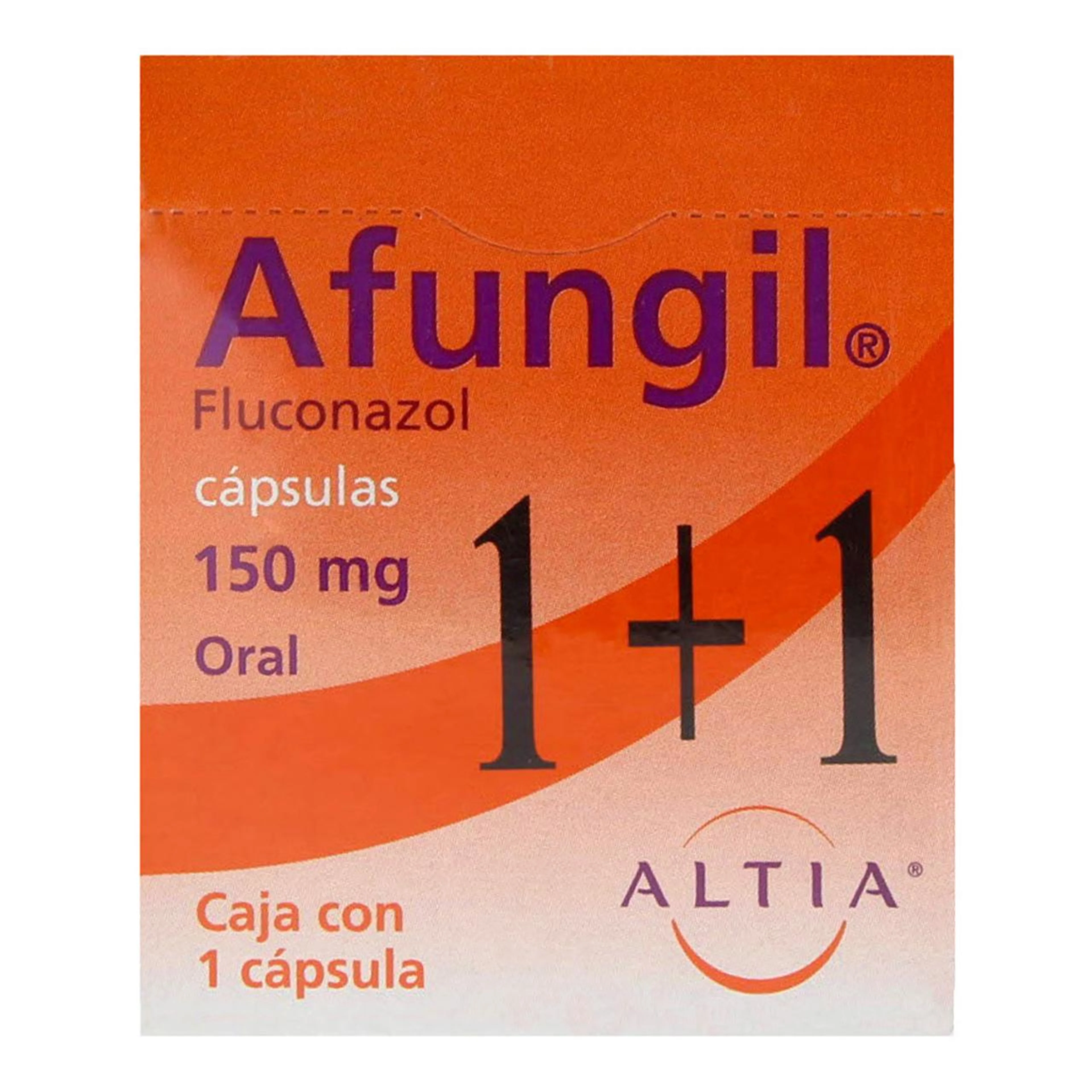Afungil 1+1 150 Mg Con 1 Cápsula