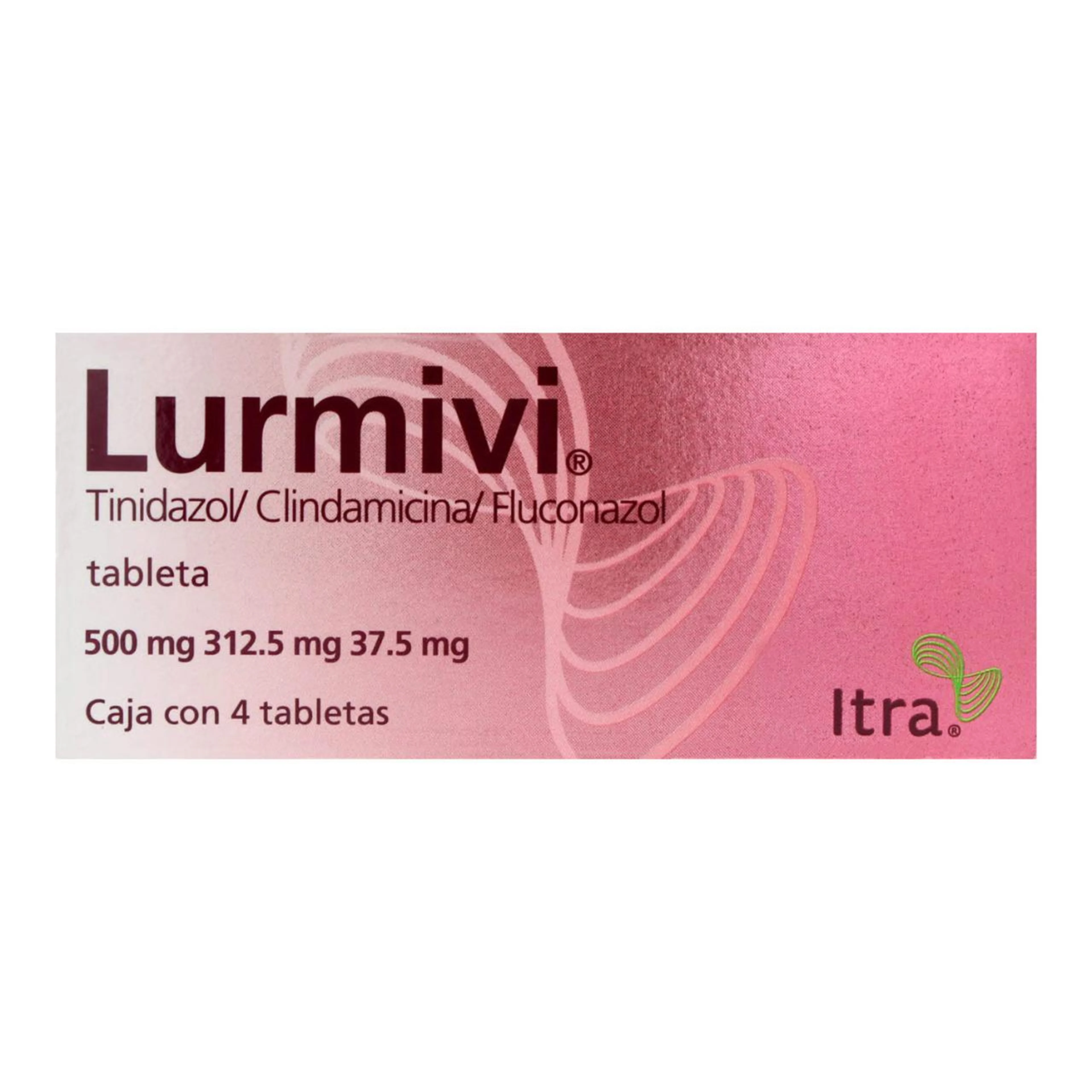 Lurmivi Clindamicina Fluconazol Tinidazol 500/312.5/37.5 Mg Con 4 Tabletas