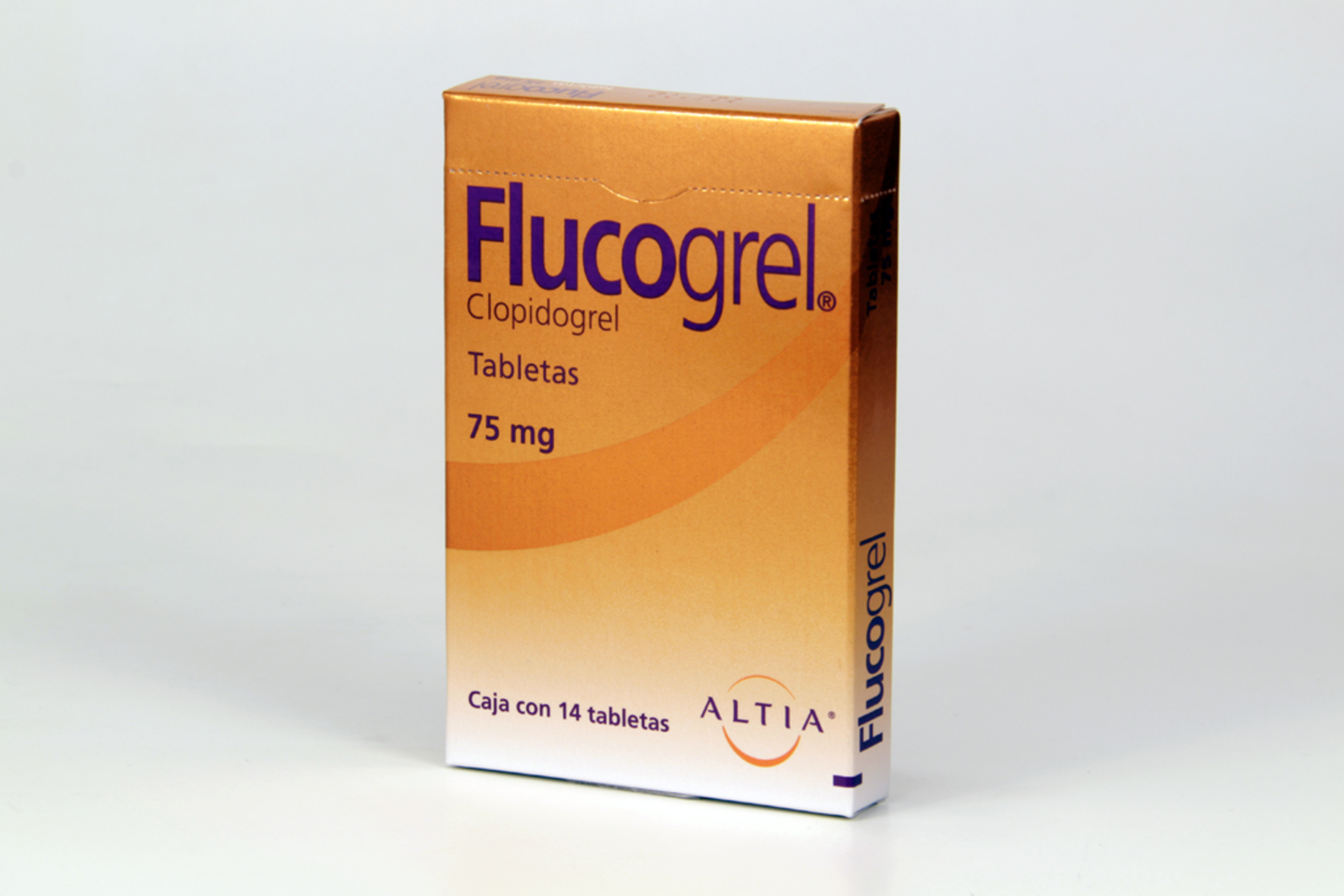 Flucogrel 75 Mg Con 14 Tabletas