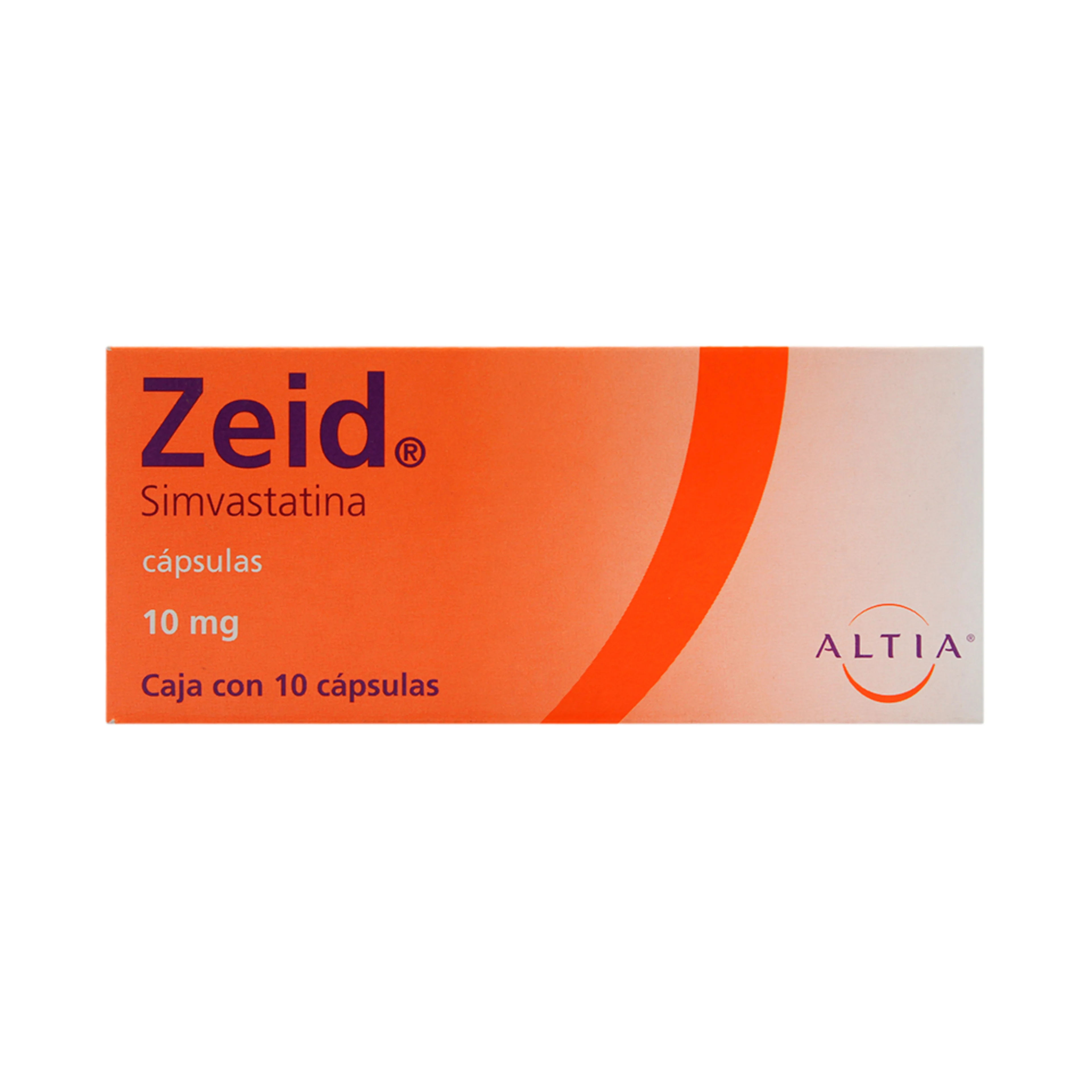 Zeid 10 cápsulas 10mg