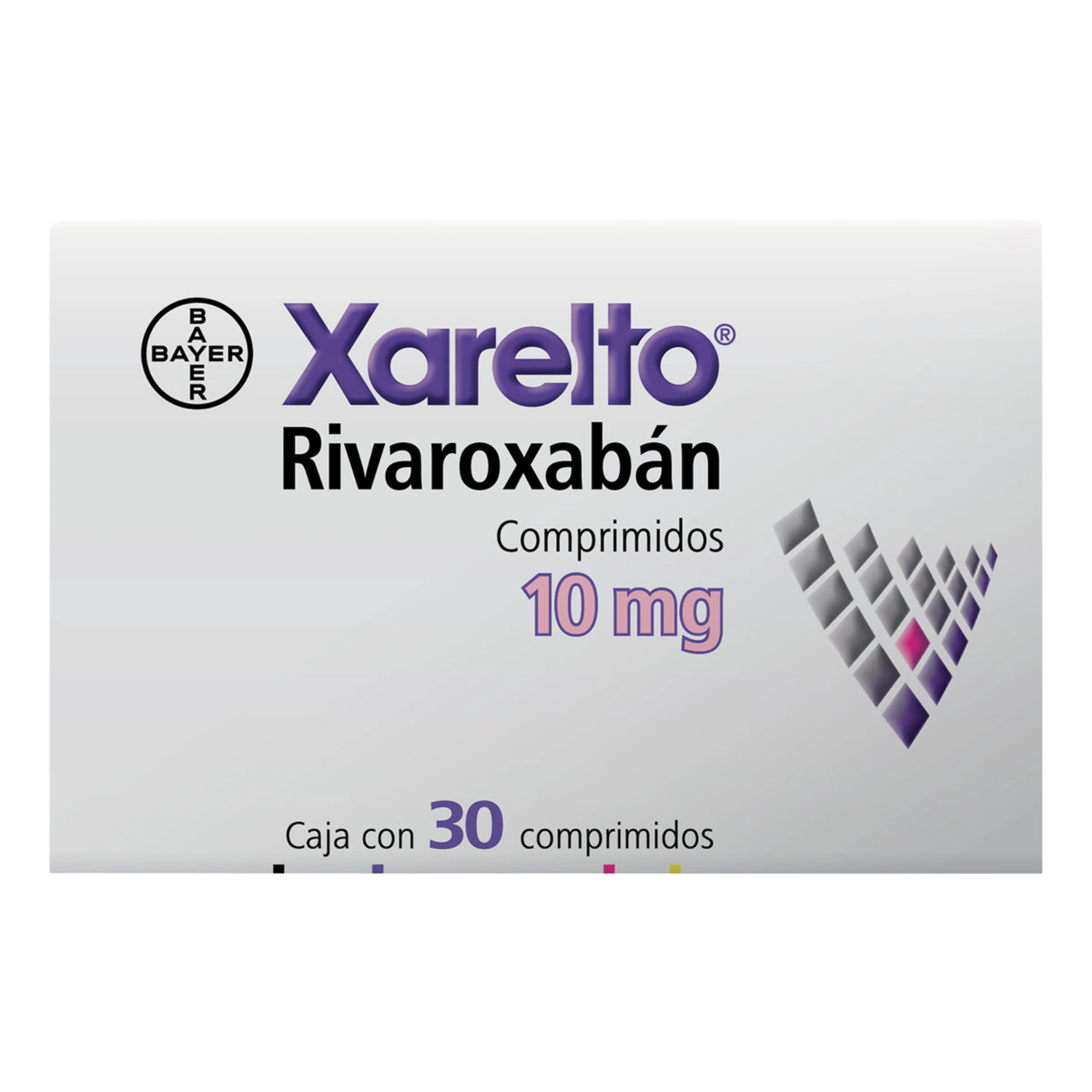 Xarelto 10 Mg Con 30 Comprimidos