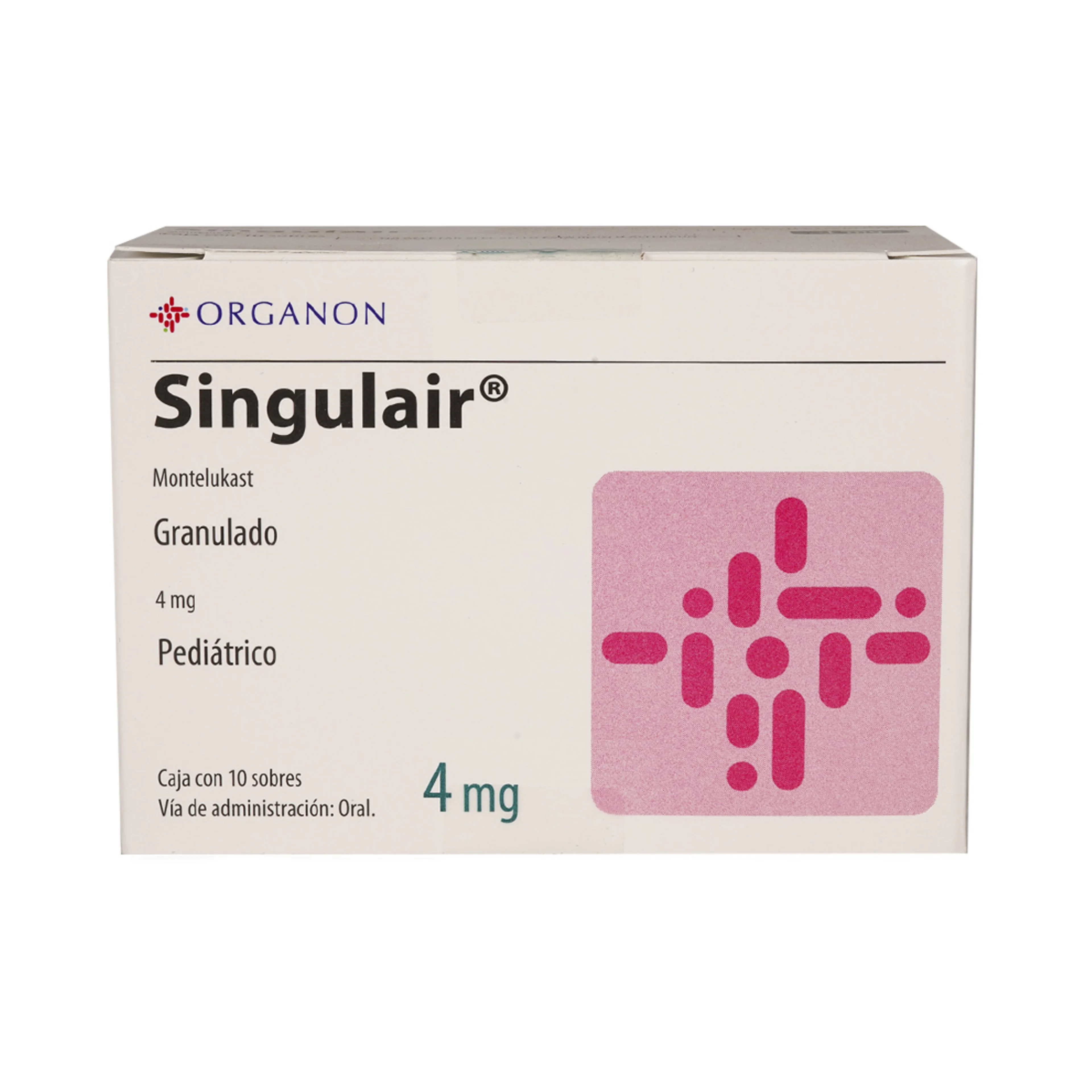 Singulair 4 Mg Granulado Con 10 Sobres