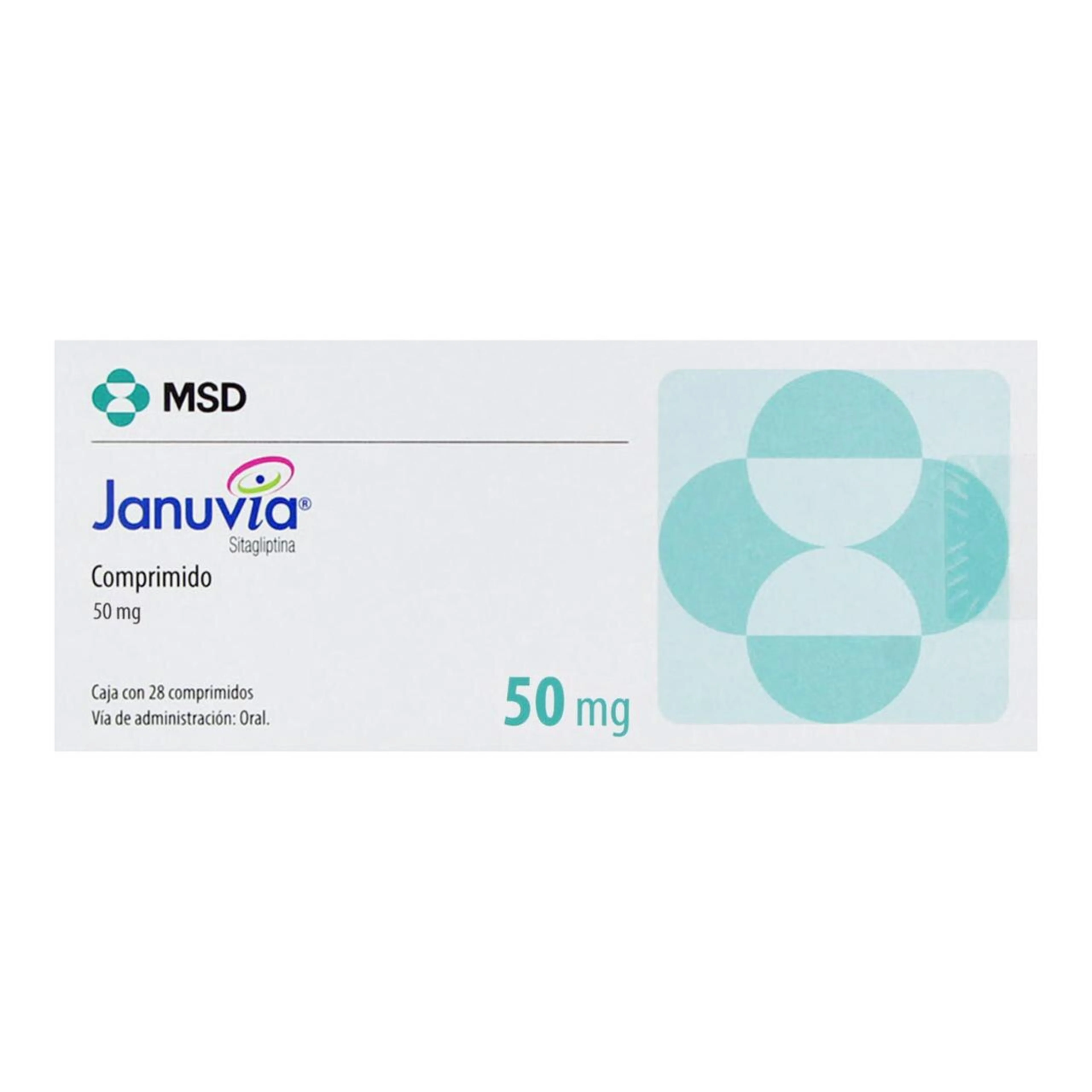 Januvia 50 Mg Con 28 Comprimidos
