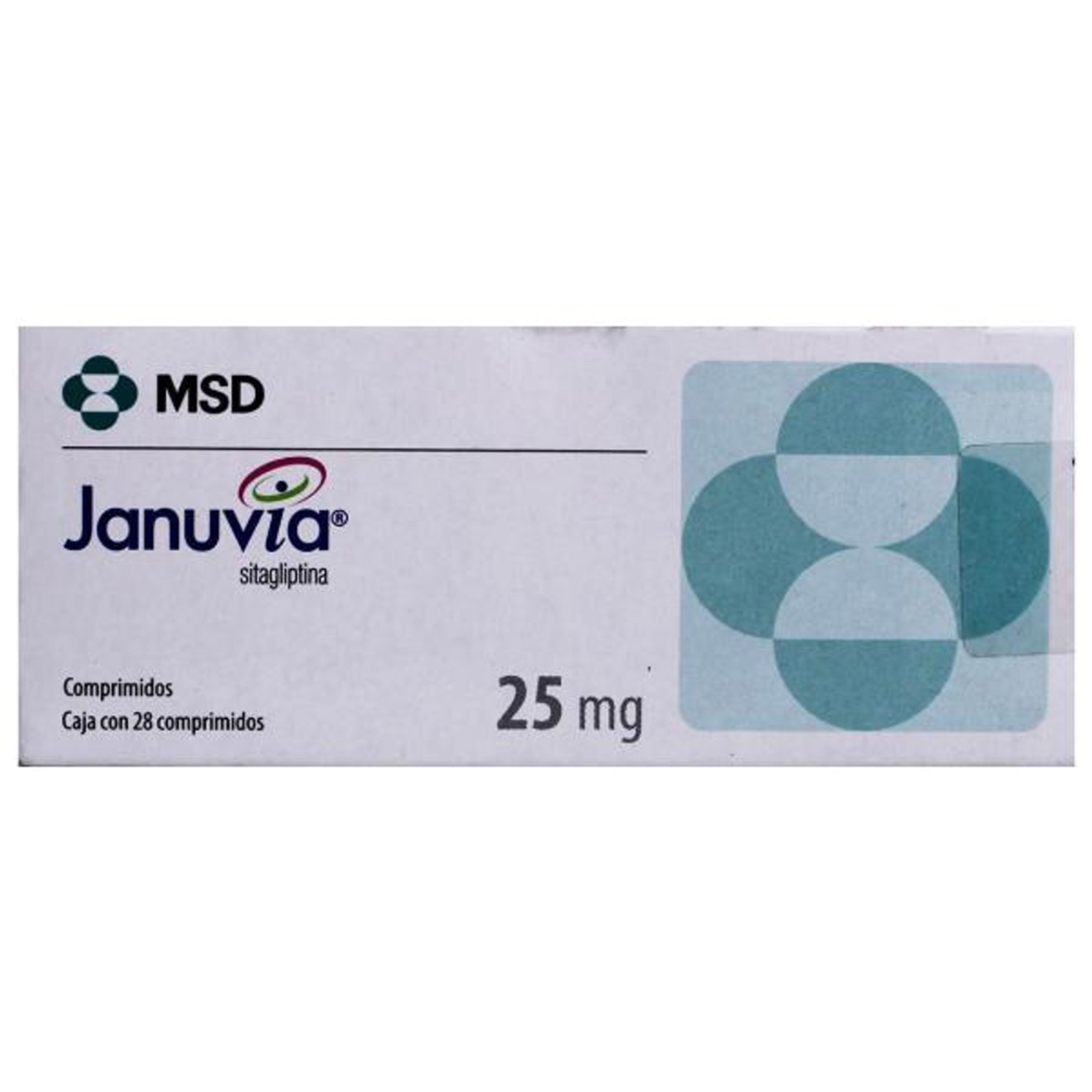 Januvia 25 Mg Con 28 Comprimidos