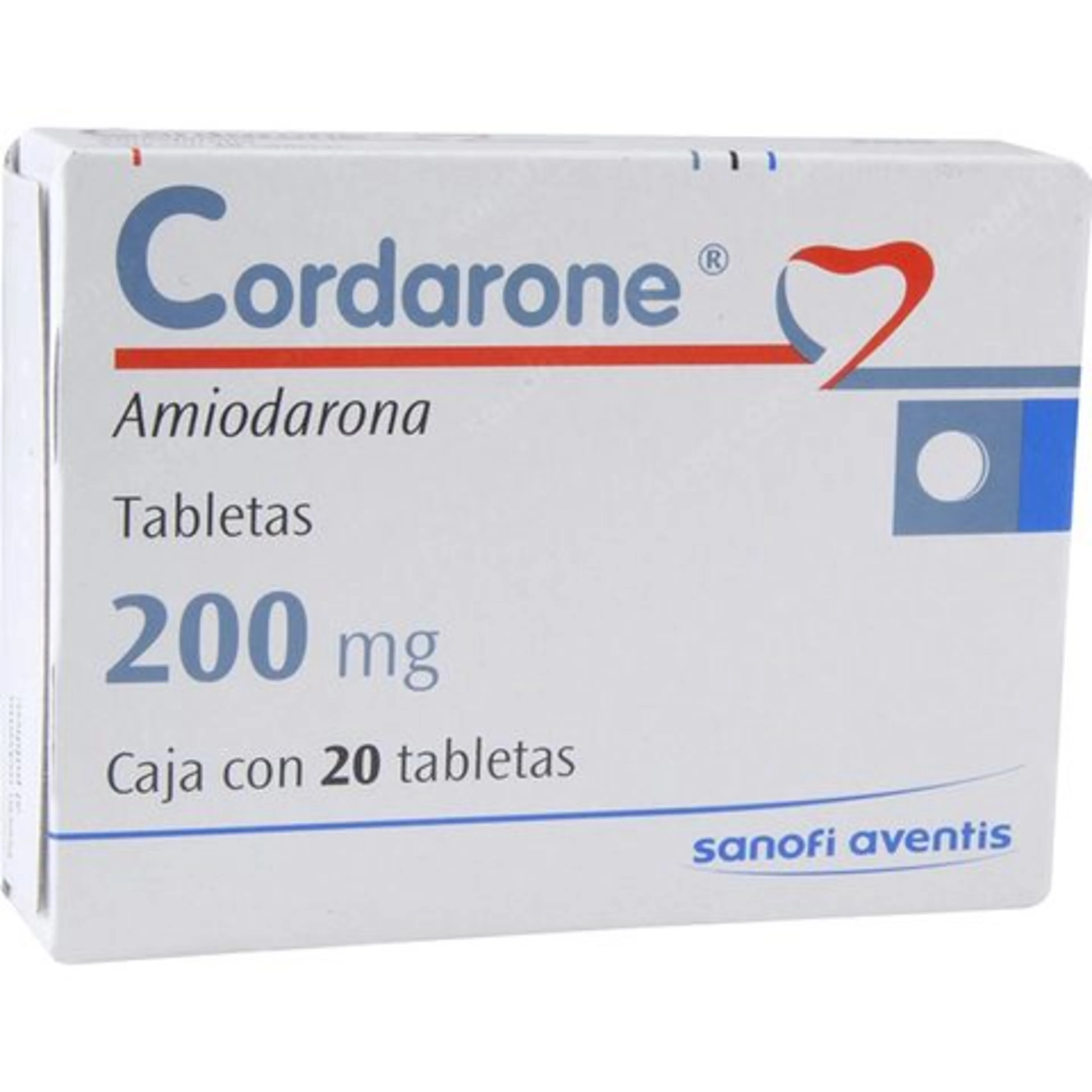 Cordarone 200 Mg Con 20 Tabletas