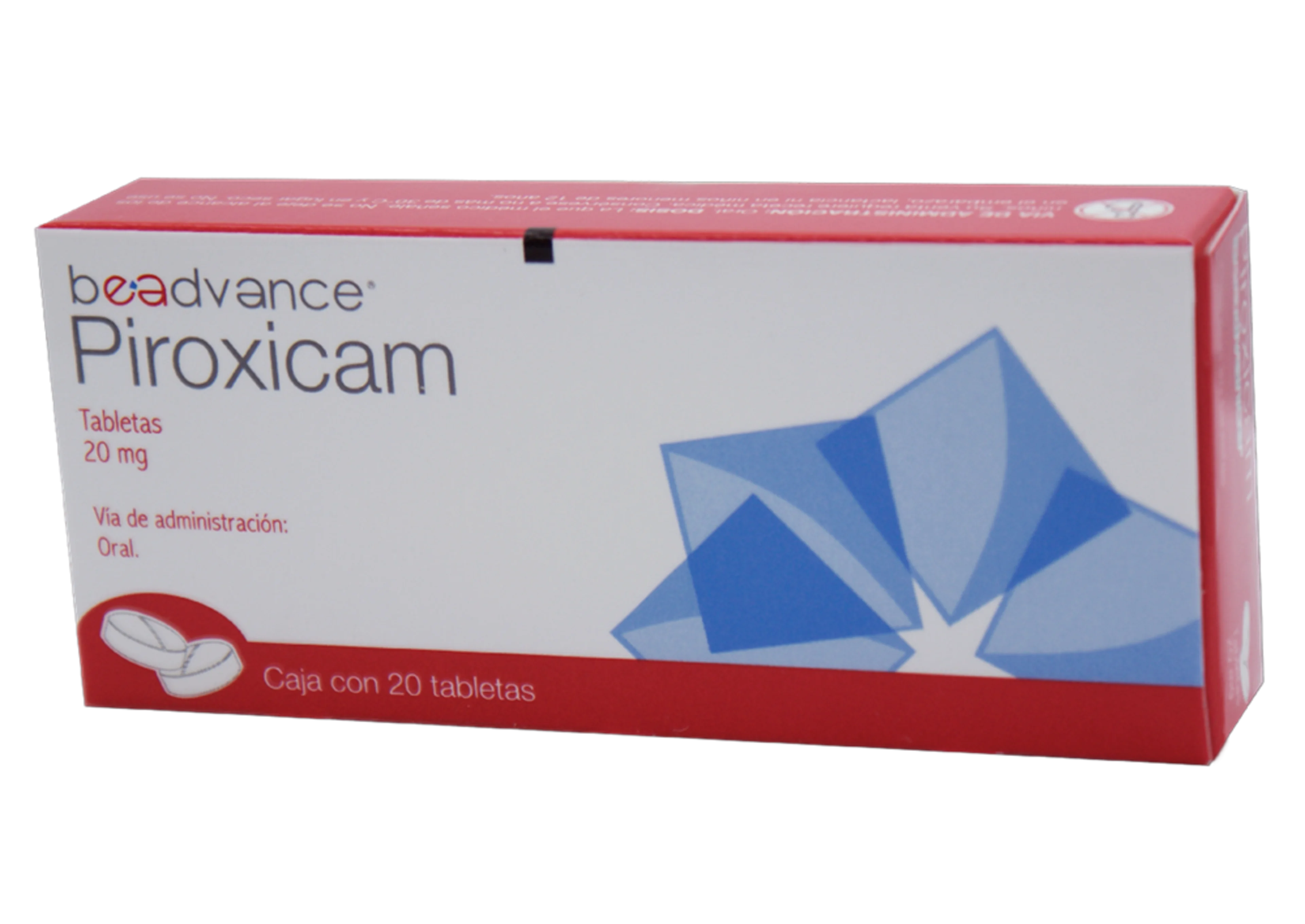 Piroxicam 20 Mg Con 20 Tabletas